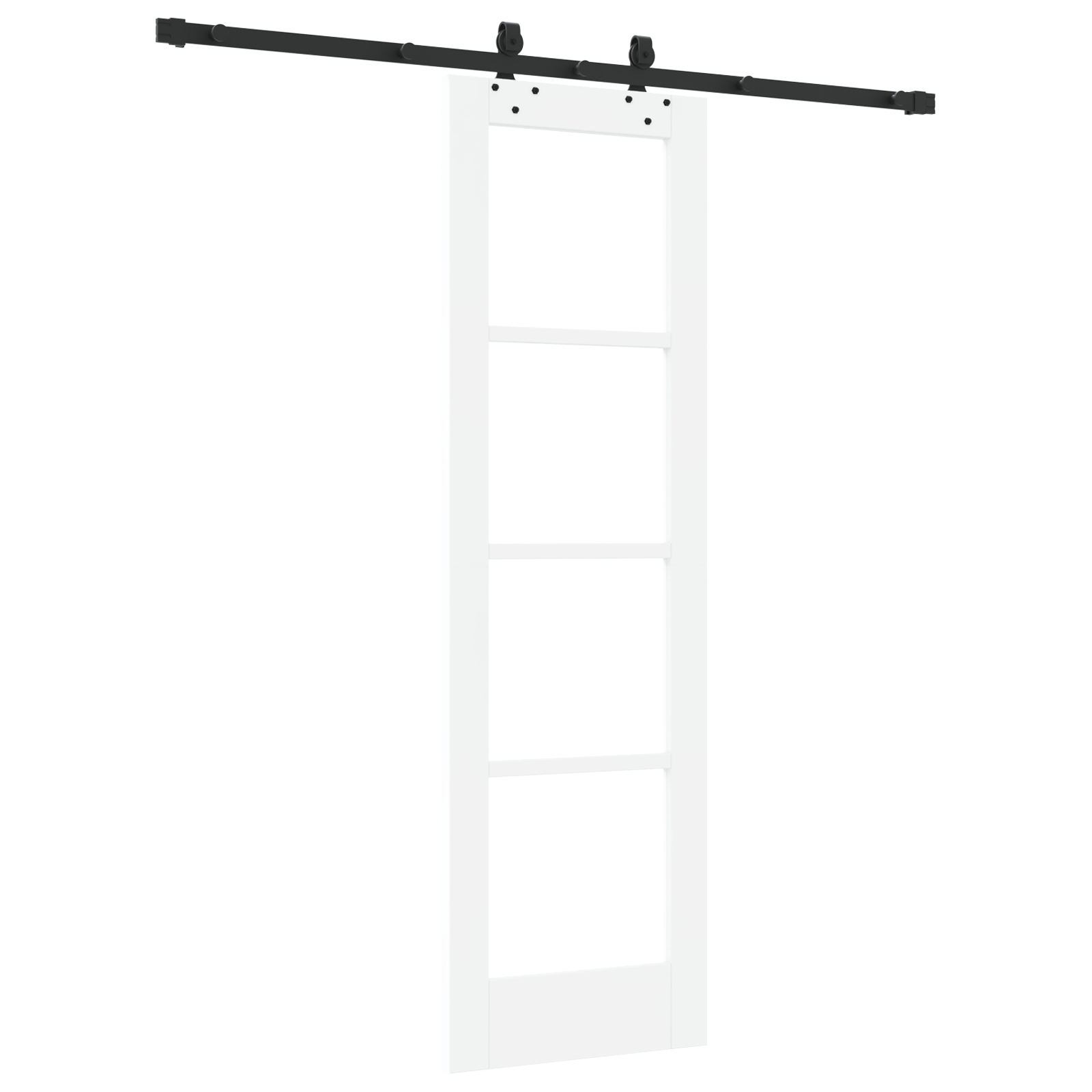 vidaXL Ușă Glisantă Manual ORKDAL Alb 61 x 198.5 cm Lemn și metal vidaXL Ușă Glisantă Manual ORKDAL Alb 61 x 198.5 cm Lemn și metal