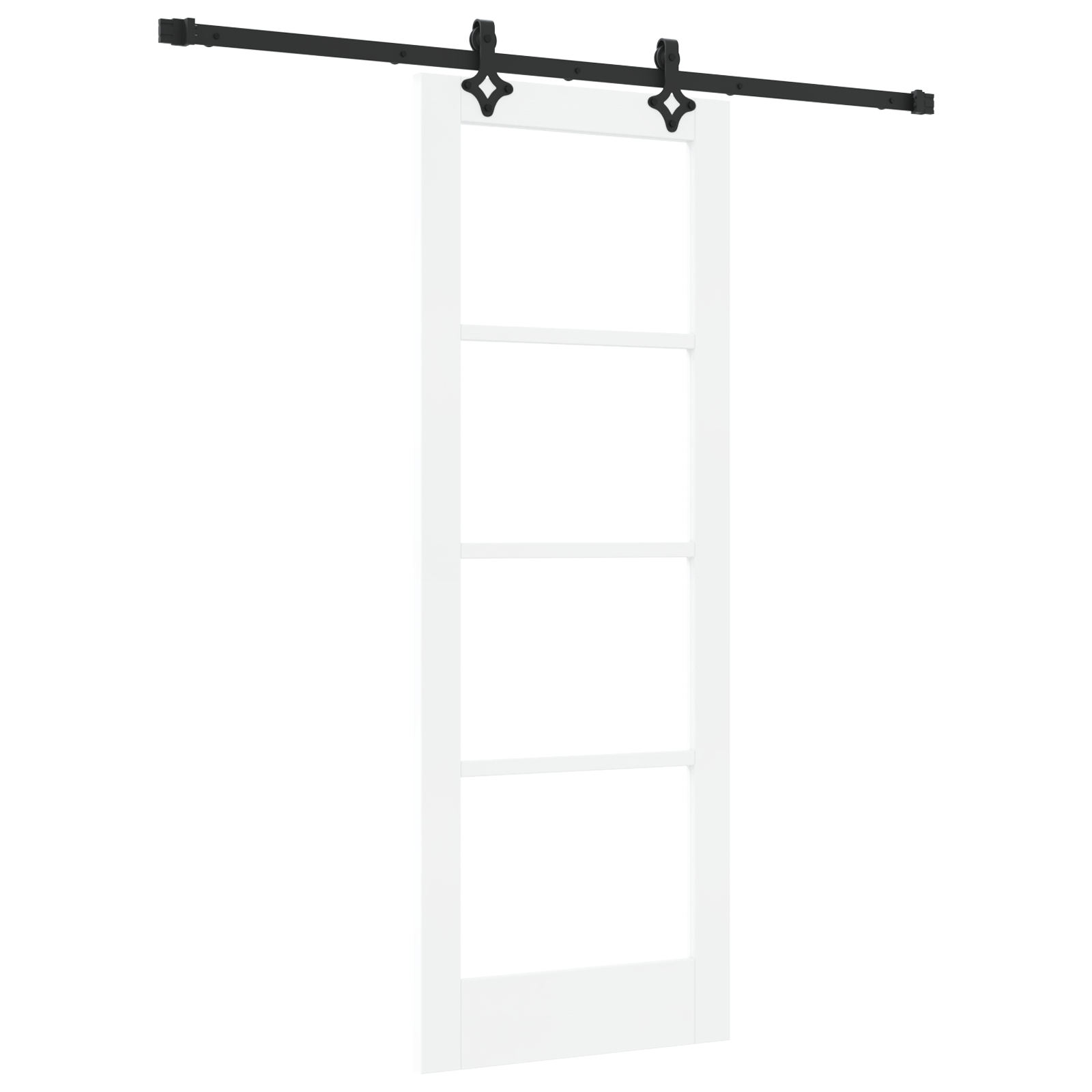 vidaXL Ușă Glisantă Manual ORKDAL Alb 73.5 x 198.5 cm Lemn și metal vidaXL Ușă Glisantă Manual ORKDAL Alb 73.5 x 198.5 cm Lemn și metal