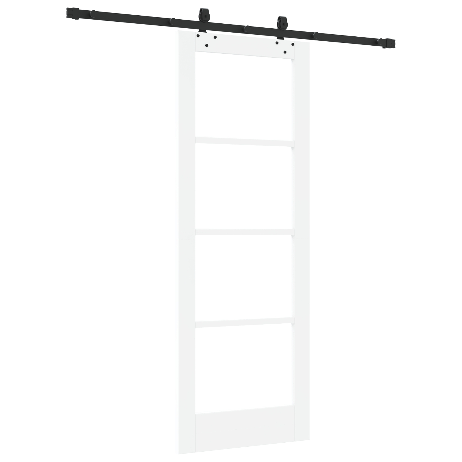 vidaXL Ușă Glisantă Manual ORKDAL Alb 73.5 x 198.5 cm Lemn și metal vidaXL Ușă Glisantă Manual ORKDAL Alb 73.5 x 198.5 cm Lemn și metal