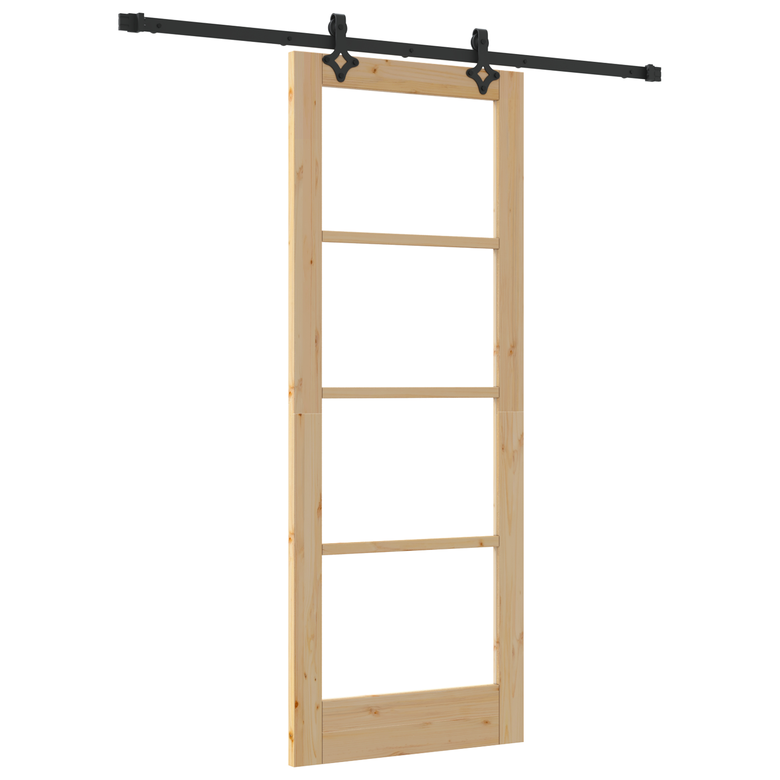 vidaXL Ușă Glisantă Manual ORKDAL Maro 78 x 202 cm Lemn și metal vidaXL Ușă Glisantă Manual ORKDAL Maro 78 x 202 cm Lemn și metal