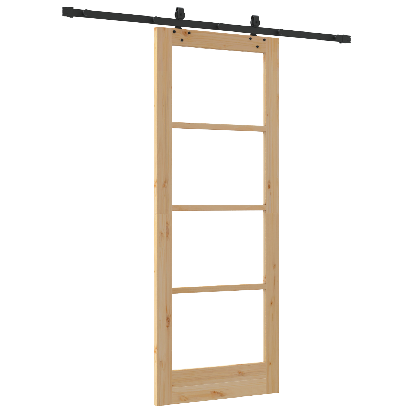 vidaXL Ușă Glisantă Manual ORKDAL Maro 78 x 202 cm Lemn și metal vidaXL Ușă Glisantă Manual ORKDAL Maro 78 x 202 cm Lemn și metal