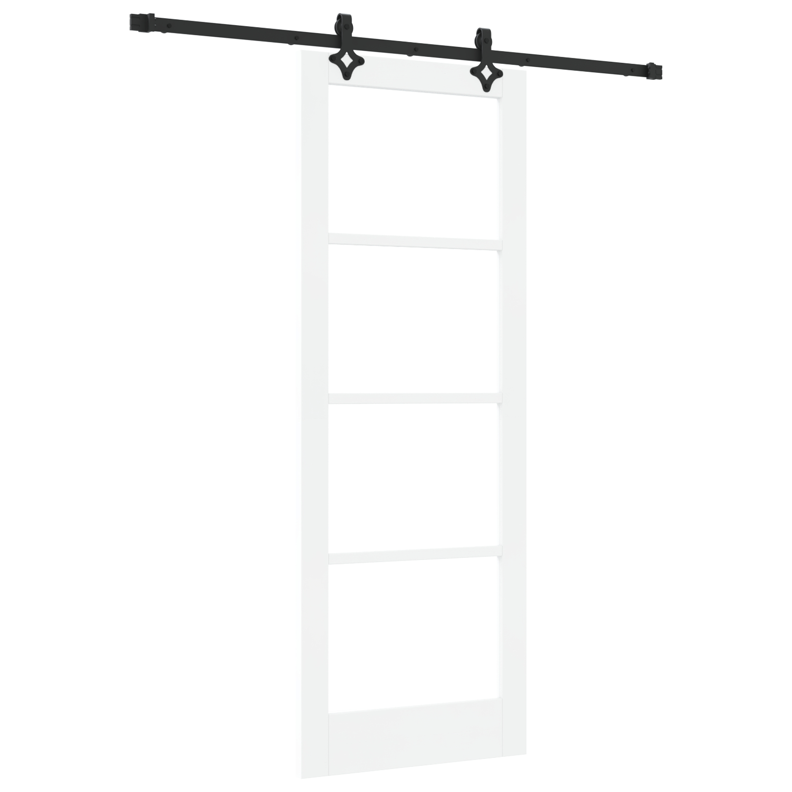 vidaXL Ușă Glisantă Manual ORKDAL Alb 78 x 211 cm Lemn și metal vidaXL Ușă Glisantă Manual ORKDAL Alb 78 x 211 cm Lemn și metal