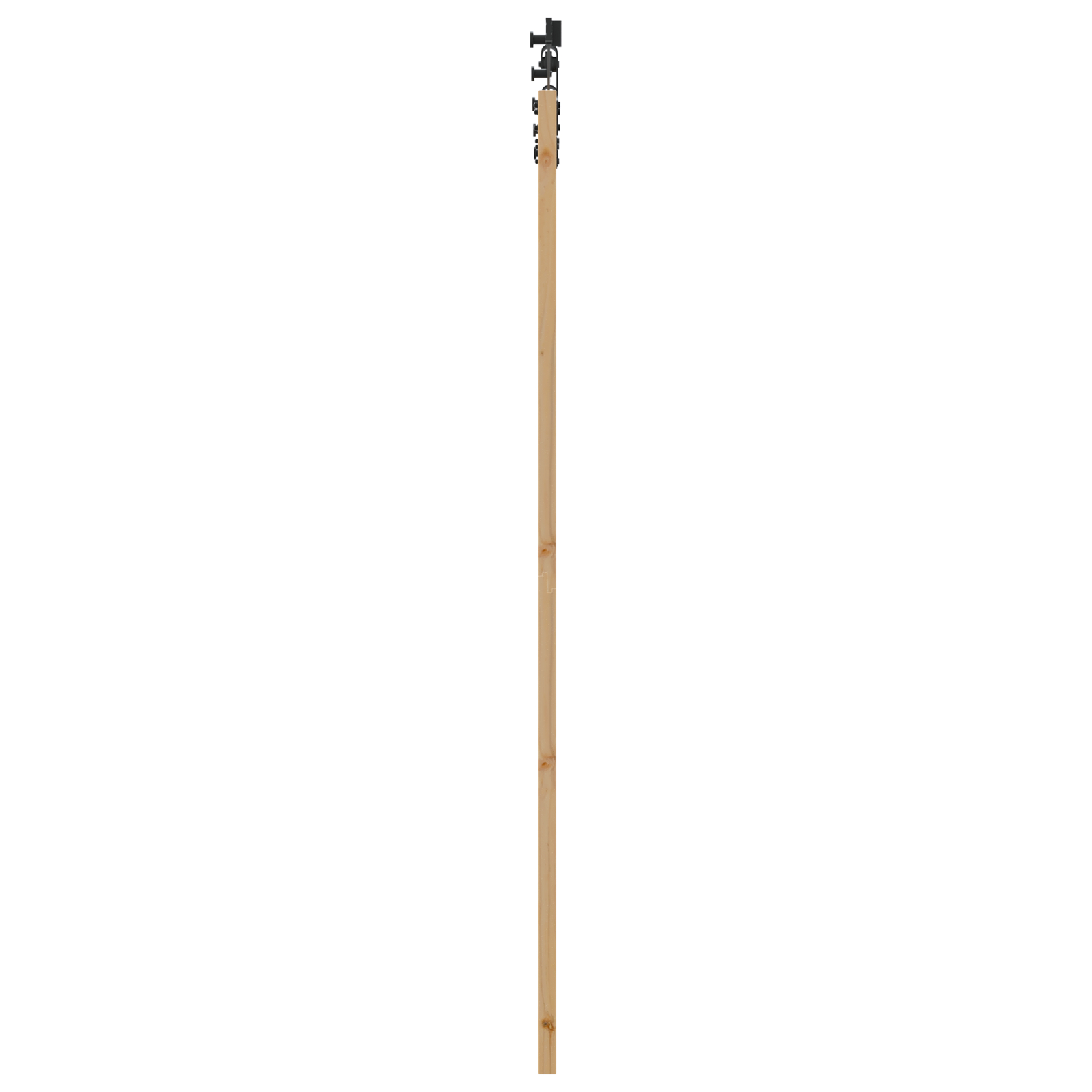 vidaXL Ușă Glisantă Manual ORKDAL Maro 83 x 211 cm Lemn și metal