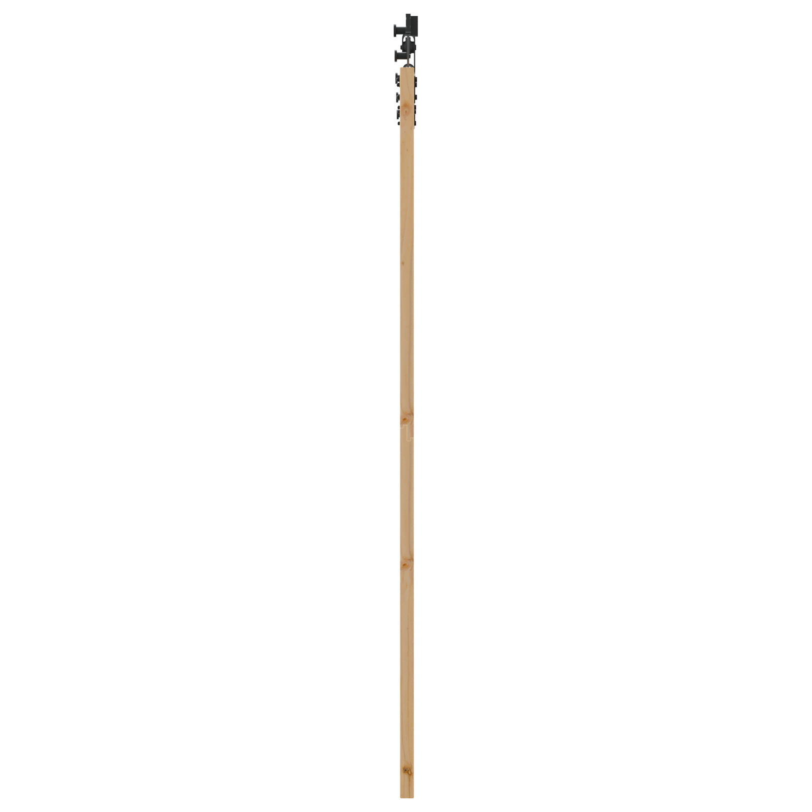 vidaXL Ușă Glisantă Manual ORKDAL Maro 86 x 198.5 cm Lemn și metal