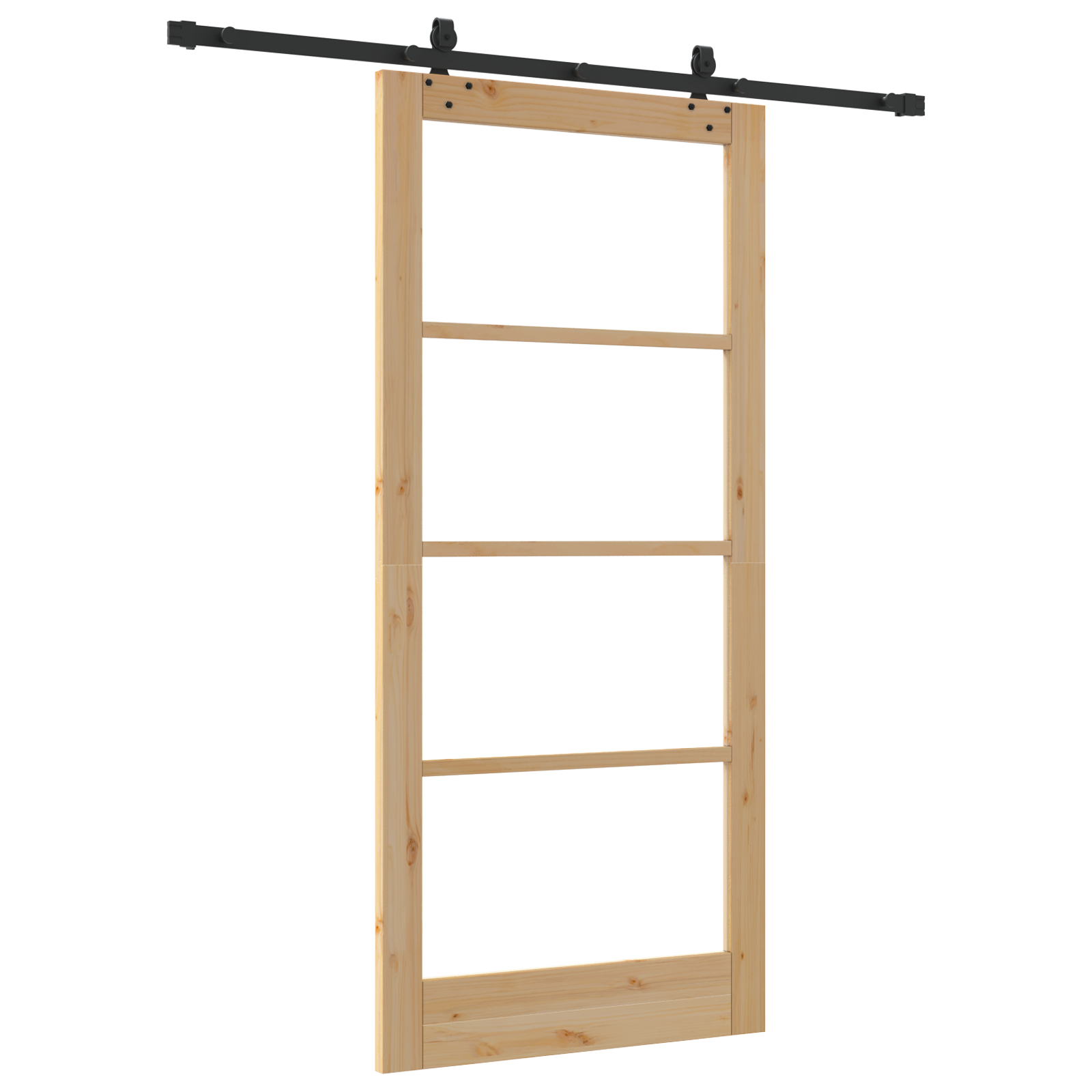vidaXL Ușă Glisantă Manual ORKDAL Maro 93 x 202 cm Lemn și metal vidaXL Ușă Glisantă Manual ORKDAL Maro 93 x 202 cm Lemn și metal
