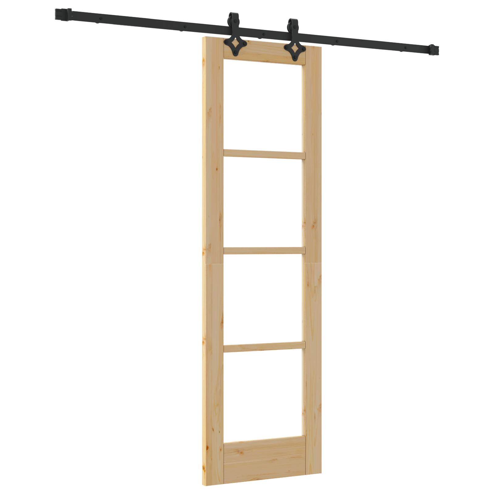 vidaXL Ușă Glisantă Manual ORKDAL Maro 61 x 198.5 cm Lemn și metal vidaXL Ușă Glisantă Manual ORKDAL Maro 61 x 198.5 cm Lemn și metal