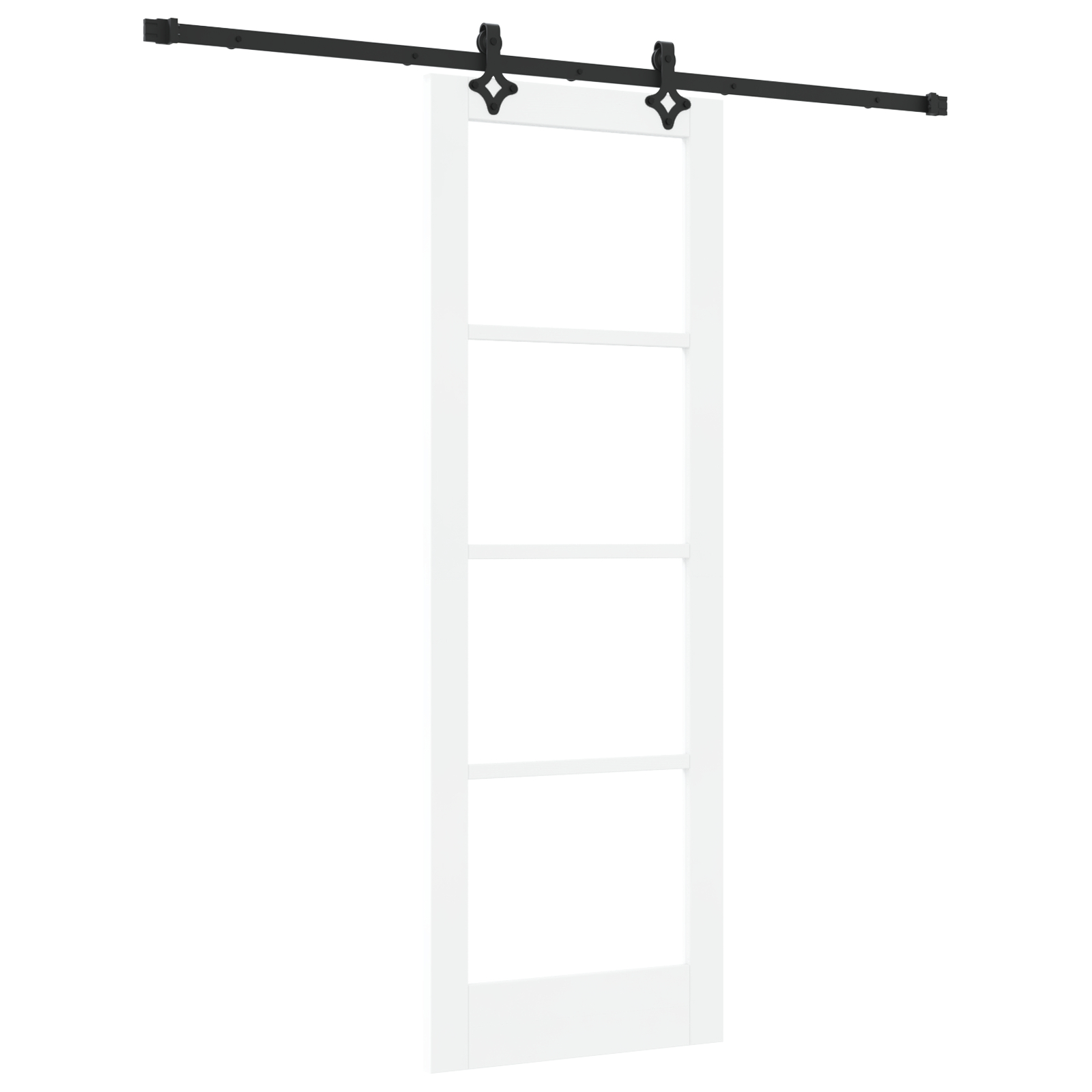 vidaXL Ușă Glisantă Manual ORKDAL Alb 73.5 x 211 cm Lemn și metal vidaXL Ușă Glisantă Manual ORKDAL Alb 73.5 x 211 cm Lemn și metal