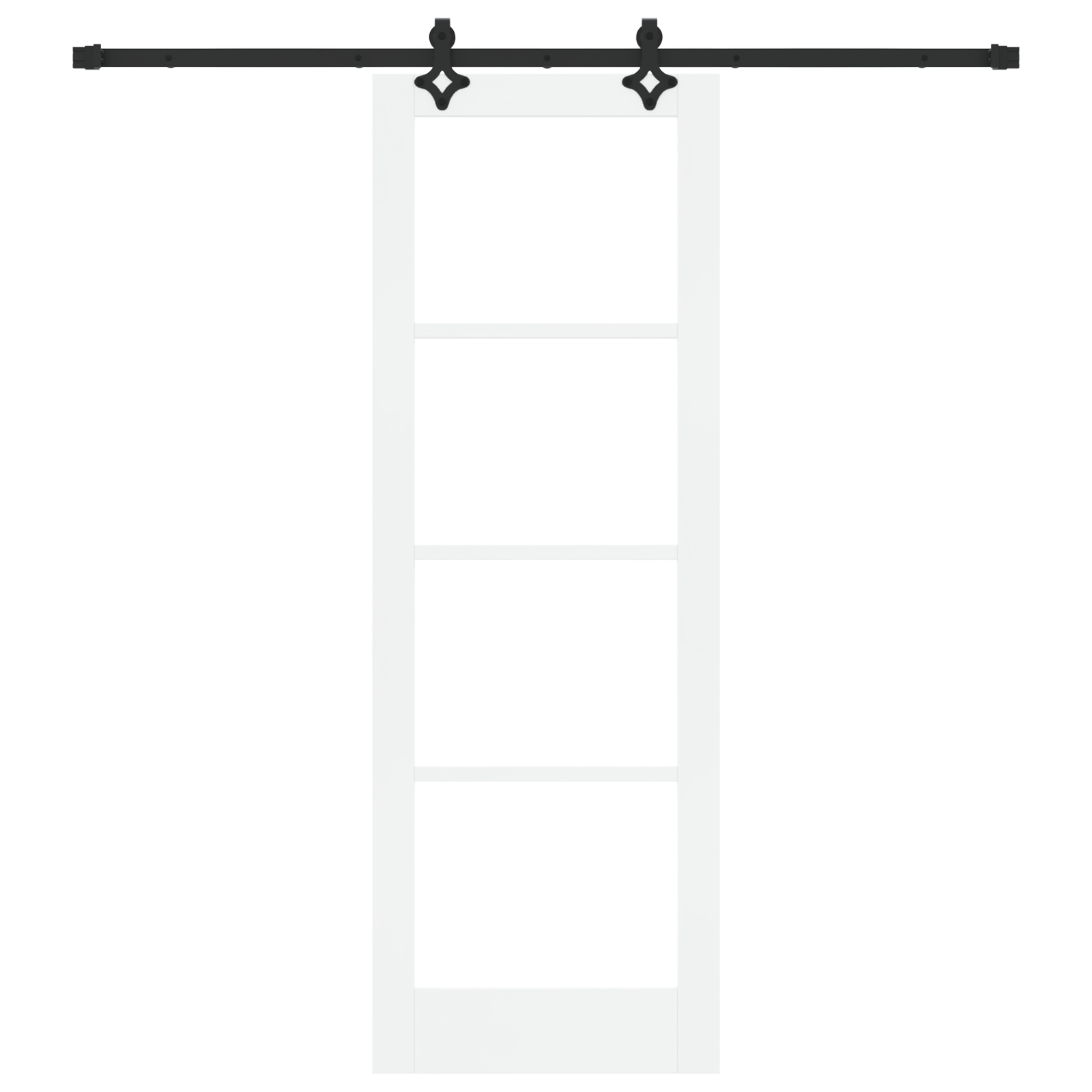 vidaXL Ușă Glisantă Manual ORKDAL Alb 73.5 x 211 cm Lemn și metal vidaXL Ușă Glisantă Manual ORKDAL Alb 73.5 x 211 cm Lemn și metal