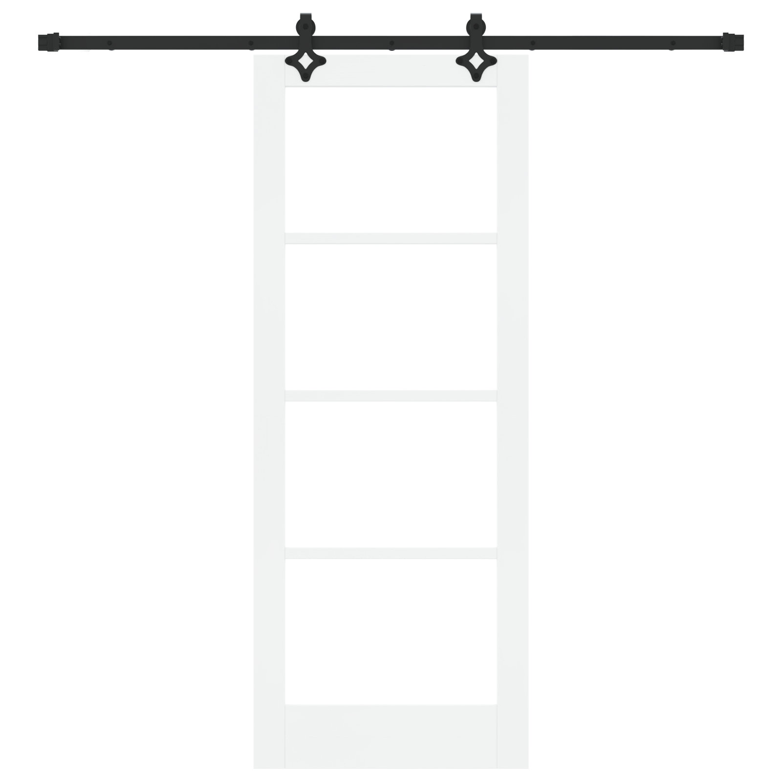 vidaXL Ușă Glisantă Manual ORKDAL Alb 78 x 202 cm Lemn și metal vidaXL Ușă Glisantă Manual ORKDAL Alb 78 x 202 cm Lemn și metal