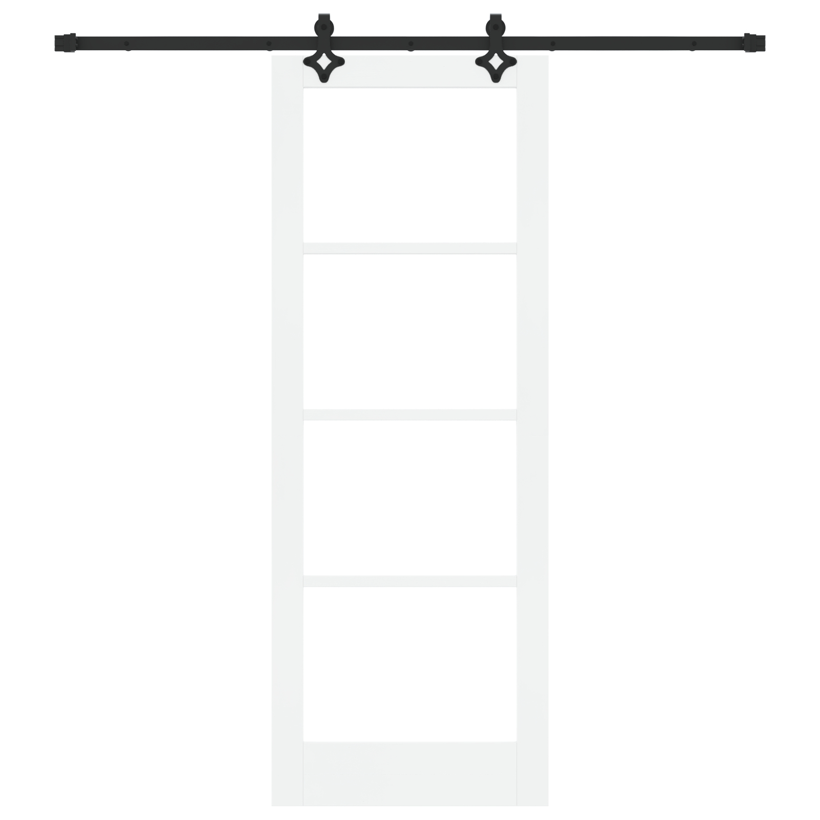 vidaXL Ușă Glisantă Manual ORKDAL Alb 78 x 211 cm Lemn și metal vidaXL Ușă Glisantă Manual ORKDAL Alb 78 x 211 cm Lemn și metal