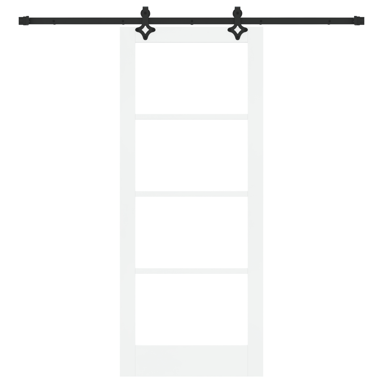 vidaXL Ușă Glisantă Manual ORKDAL Alb 83 x 202 cm Lemn și metal vidaXL Ușă Glisantă Manual ORKDAL Alb 83 x 202 cm Lemn și metal