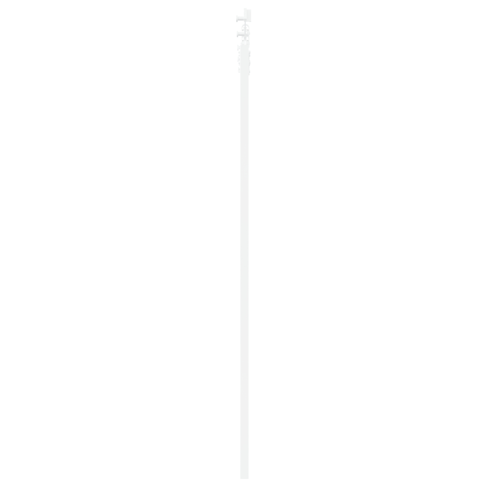 Set Ușă Glisantă cu Accesorii Alb 61x198.5 cm Lemn Masiv Pin Set Ușă Glisantă cu Accesorii Alb 61x198.5 cm Lemn Masiv Pin