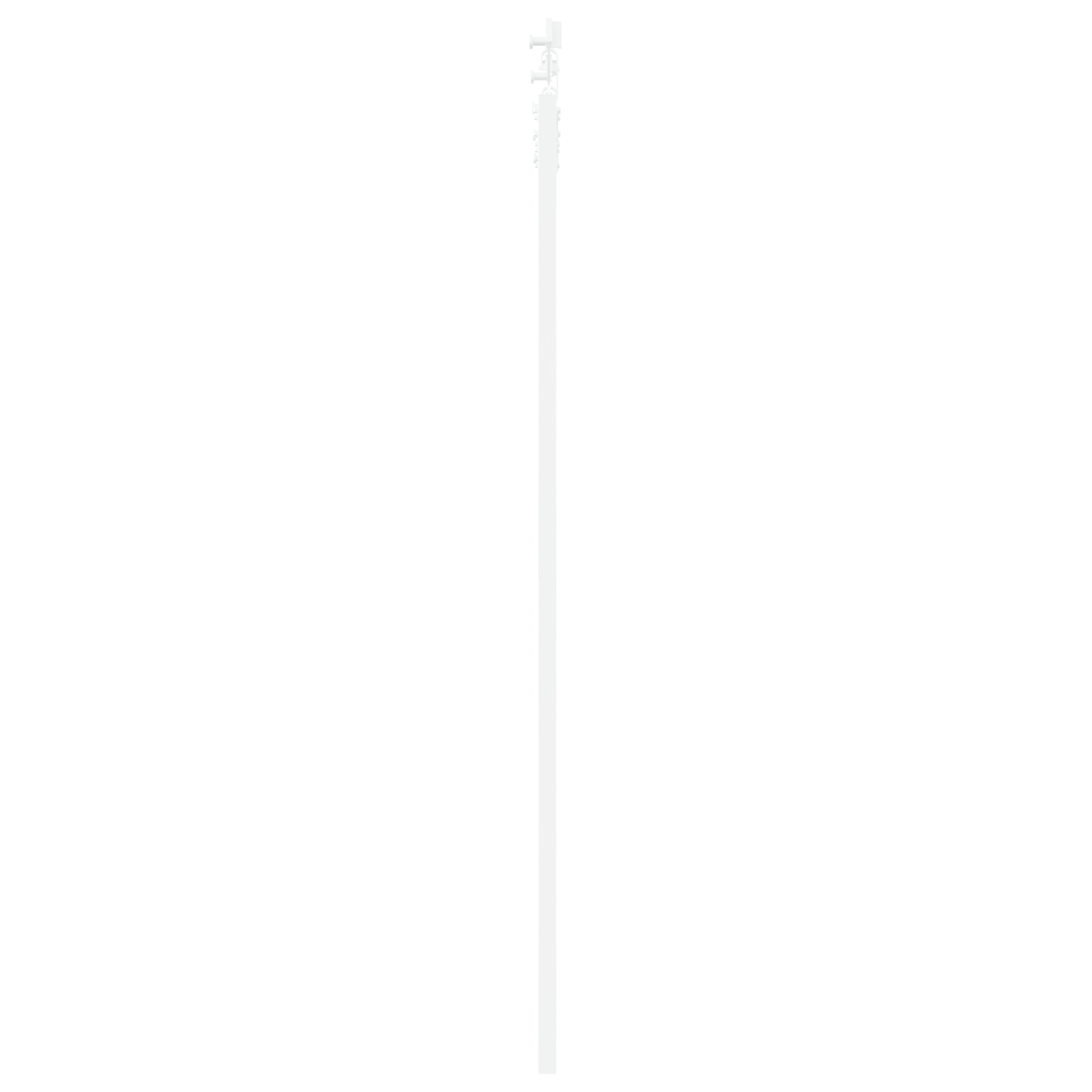 Set Ușă Înghețată cu Hardware Alb 78x202 cm Lemn Masiv de Pin Set Ușă Înghețată cu Hardware Alb 78x202 cm Lemn Masiv de Pin