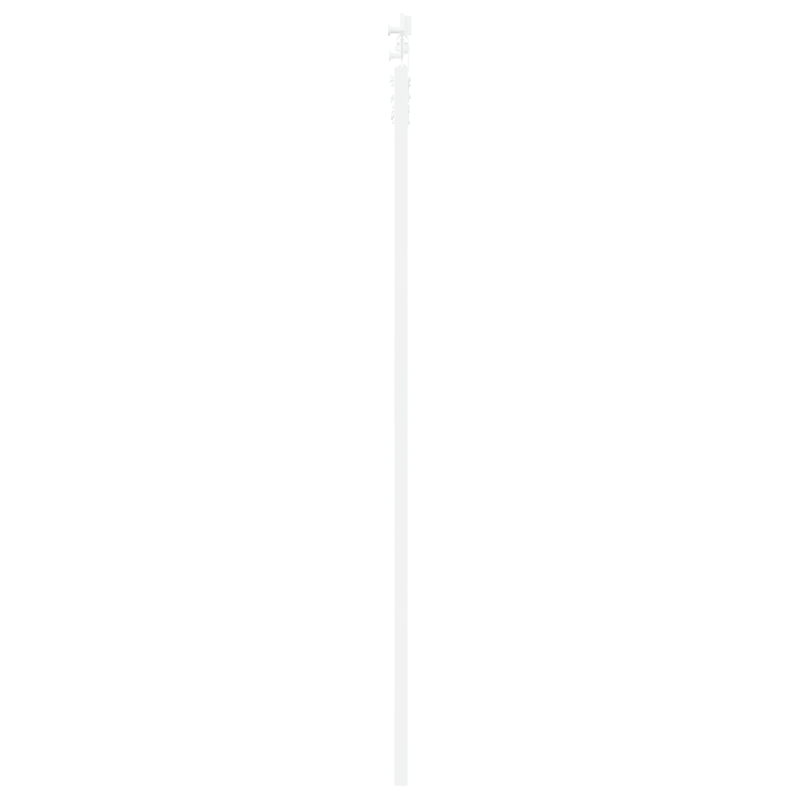 vidaXL Ușă Glisantă Manual Alb 83 x 202 cm Lemn și metal vidaXL Ușă Glisantă Manual Alb 83 x 202 cm Lemn și metal