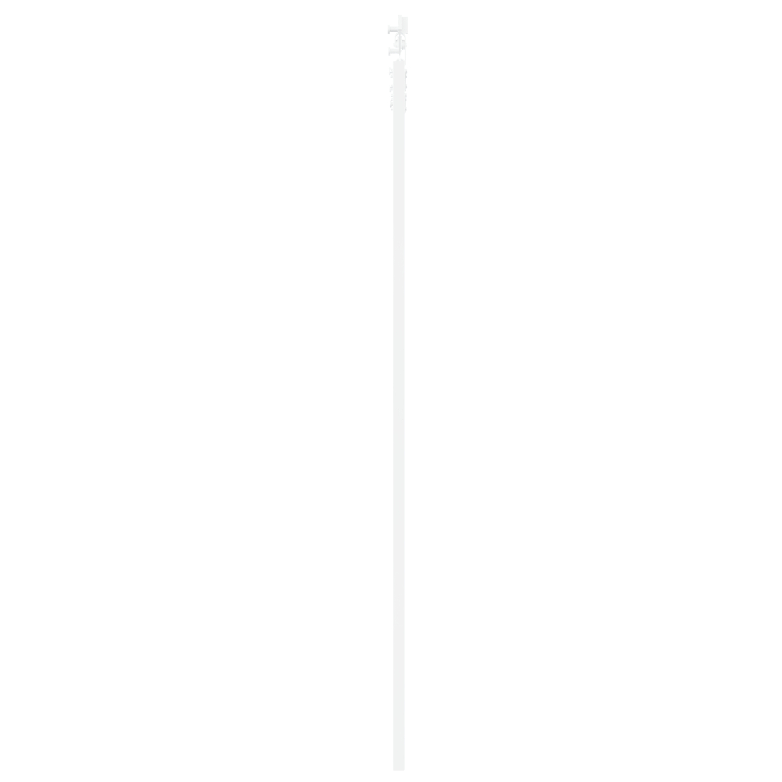 vidaXL Ușă Glisantă Manual Alb 83 x 232 cm Lemn și metal vidaXL Ușă Glisantă Manual Alb 83 x 232 cm Lemn și metal