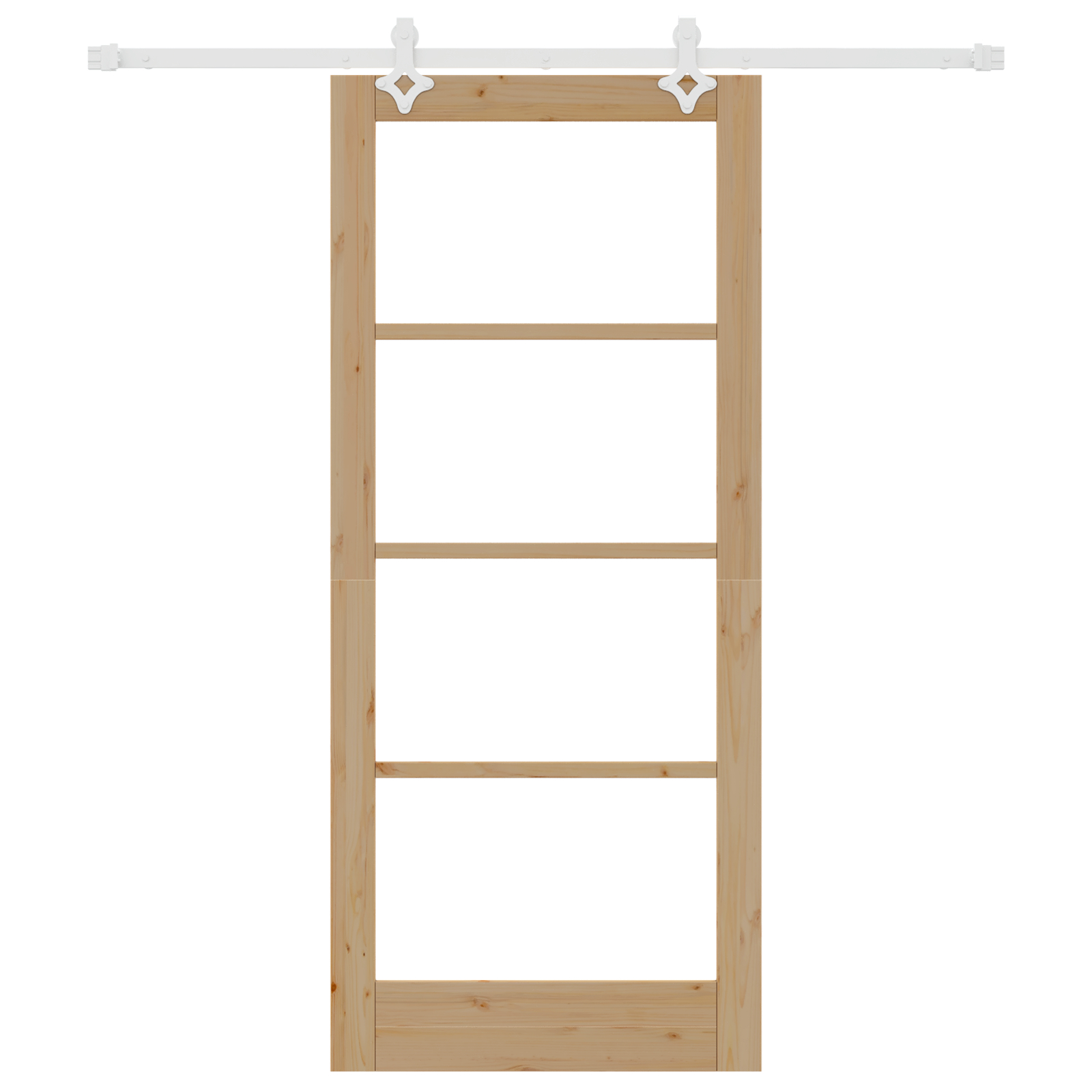 vidaXL Ușă Glisantă Manual Maro 86 x 198.5 cm Lemn și metal