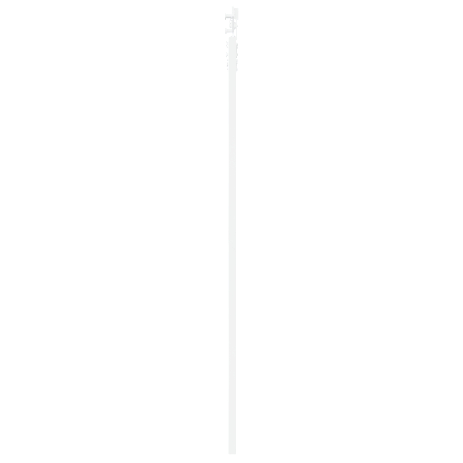 vidaXL Ușă Glisantă Manual Alb 86 x 198.5 cm Lemn și metal vidaXL Ușă Glisantă Manual Alb 86 x 198.5 cm Lemn și metal