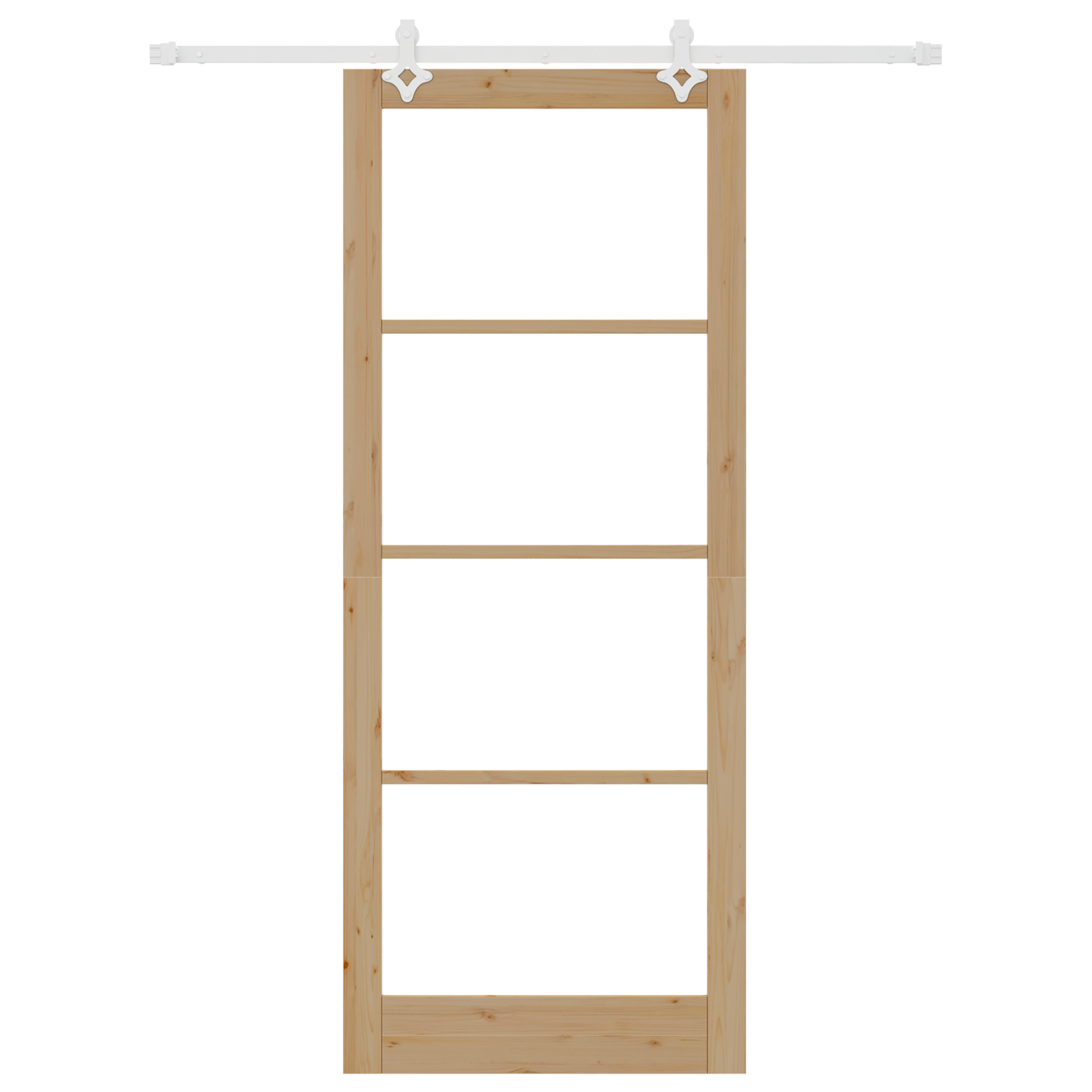 vidaXL Ușă Glisantă Manual Maro 93 x 232 cm Lemn și metal