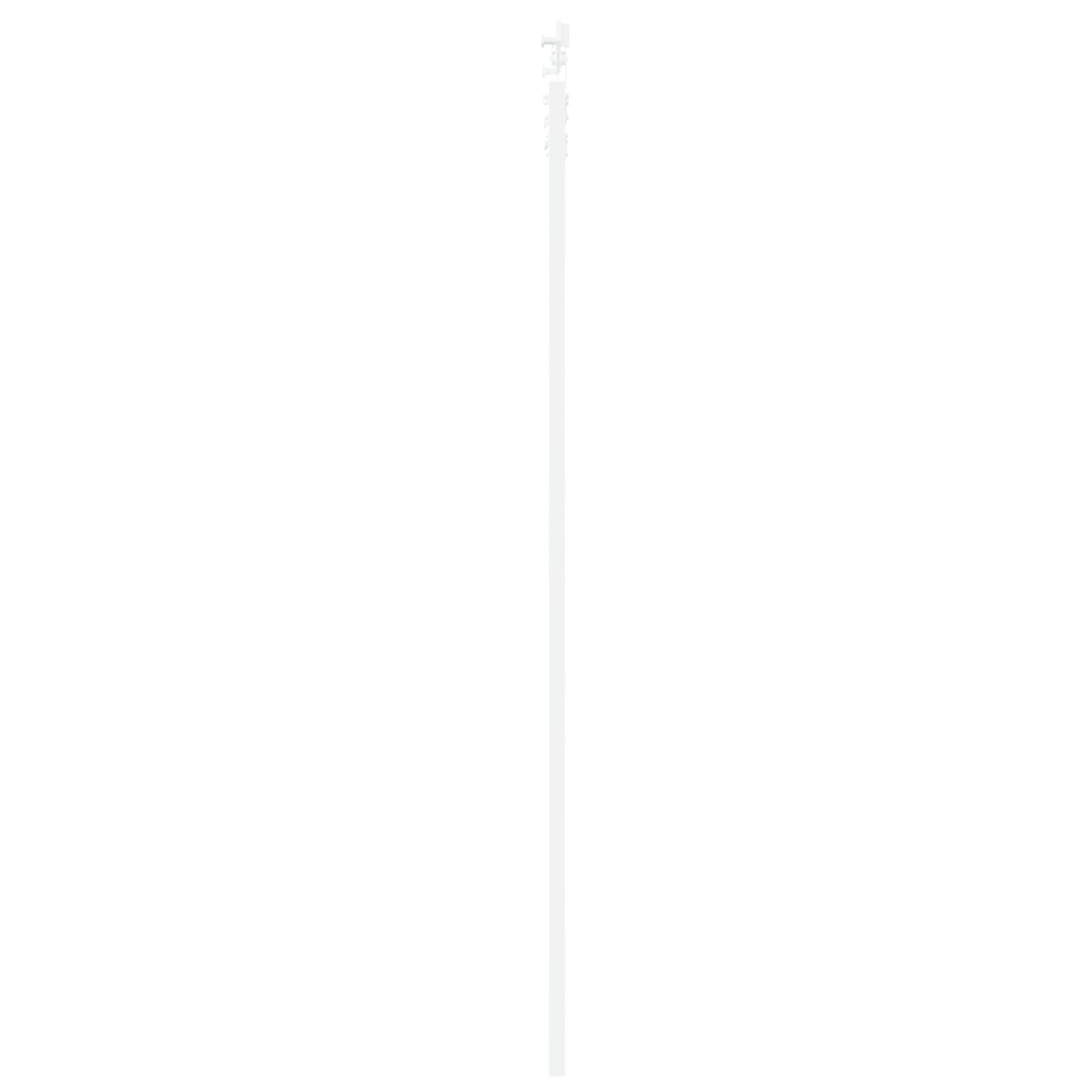 Set Ușă Glisantă cu Hardware Alb 93x232 cm Lemn Masiv Pin Set Ușă Glisantă cu Hardware Alb 93x232 cm Lemn Masiv Pin