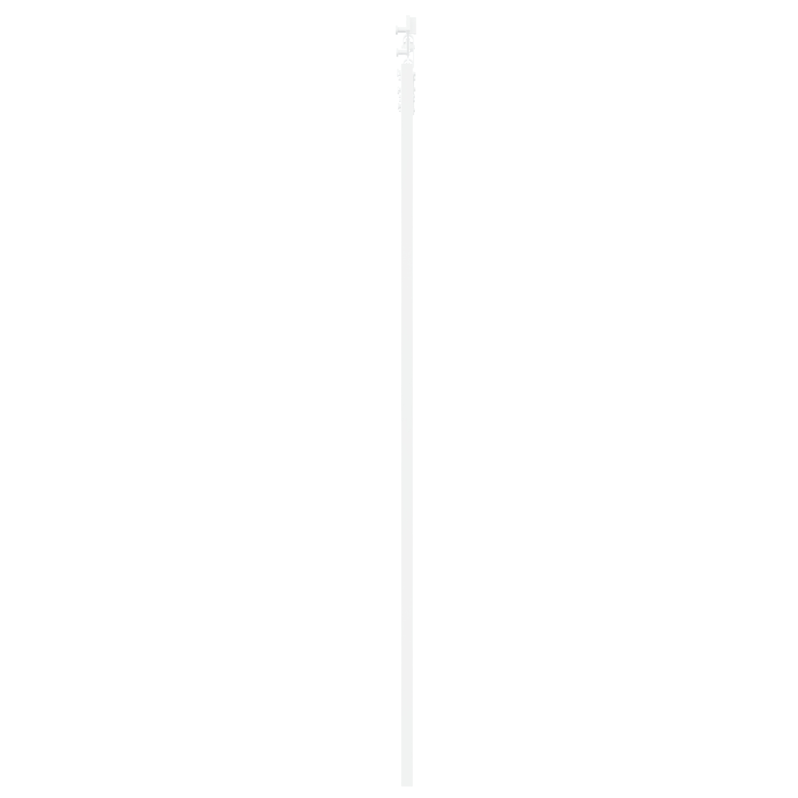 vidaXL Ușă Glisantă Manual Alb 83 x 232 cm Lemn și metal vidaXL Ușă Glisantă Manual Alb 83 x 232 cm Lemn și metal