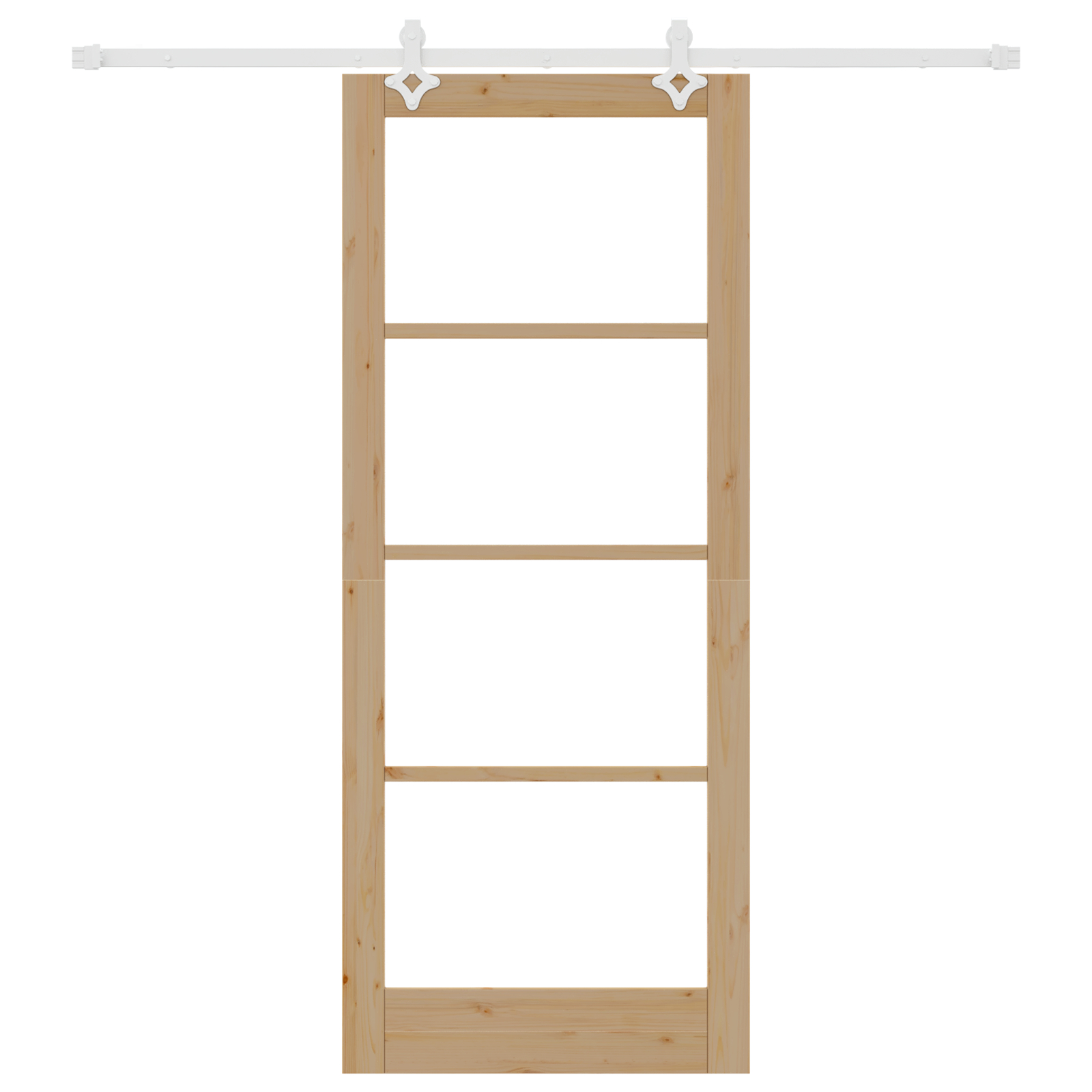 vidaXL Ușă Glisantă Manual Maro 86 x 211 cm Lemn și metal