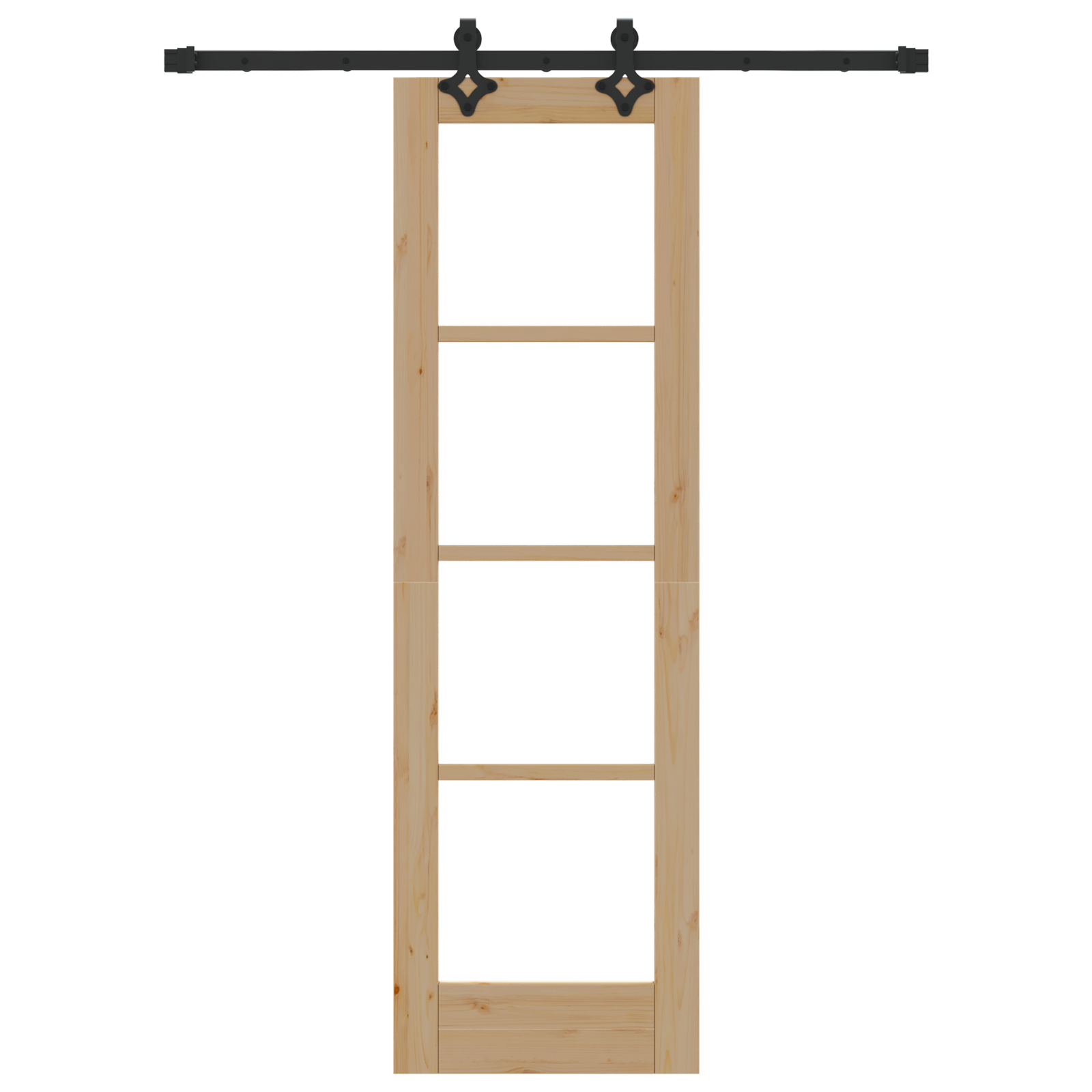 vidaXL Ușa glisantă Manual Maro 61 x 198.5 cm Lemn și metal