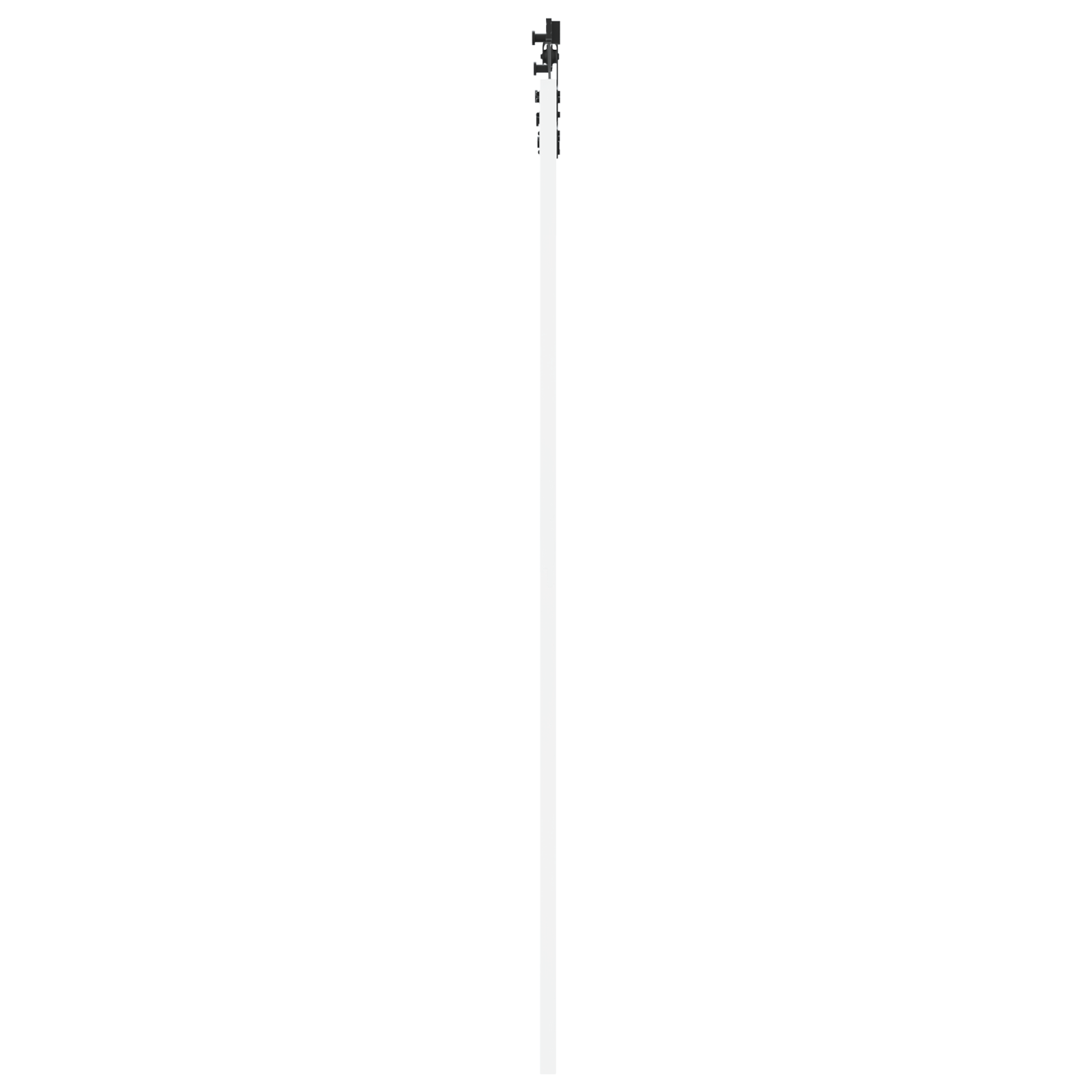 Set Ușă Glisantă vidaXL cu Accesorii Alb 78x232 cm Lemn Solid de Pin Set Ușă Glisantă vidaXL cu Accesorii Alb 78x232 cm Lemn Solid de Pin