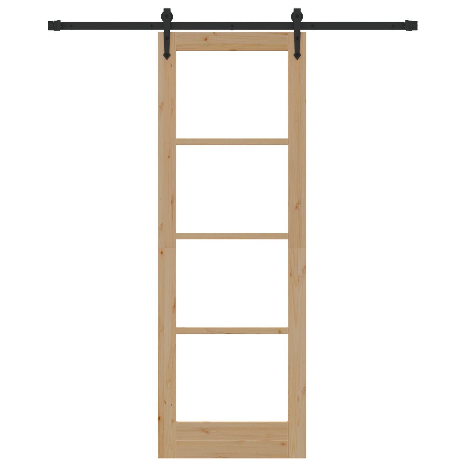 vidaXL Ușă glisantă Manual Maro 73.5 x 211 cm Lemn și metal vidaXL Ușă glisantă Manual Maro 73.5 x 211 cm Lemn și metal