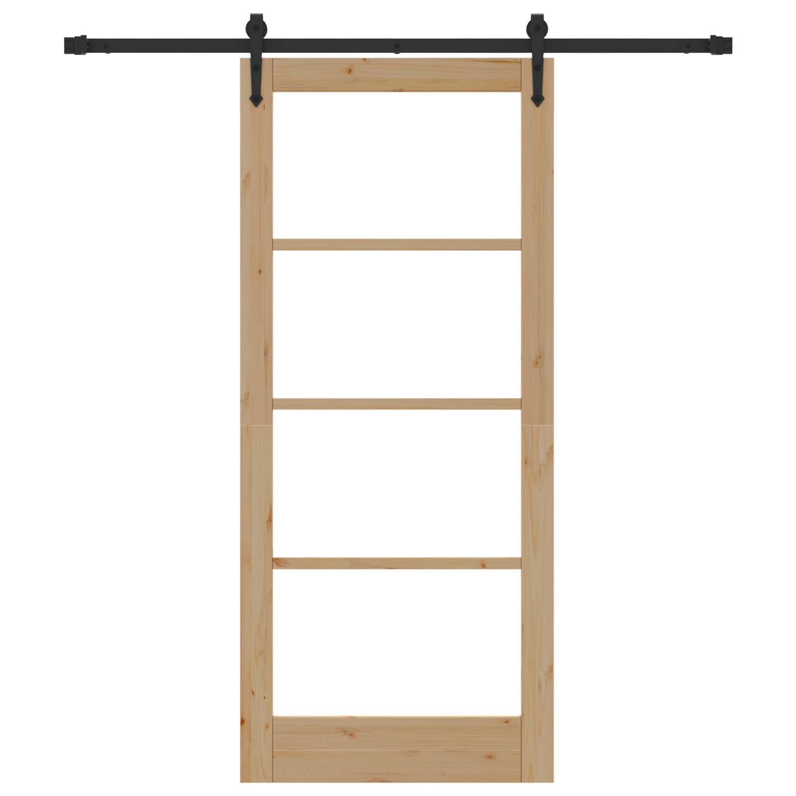 vidaXL Ușă glisantă Maro 86 x 198.5 cm Lemn și metal