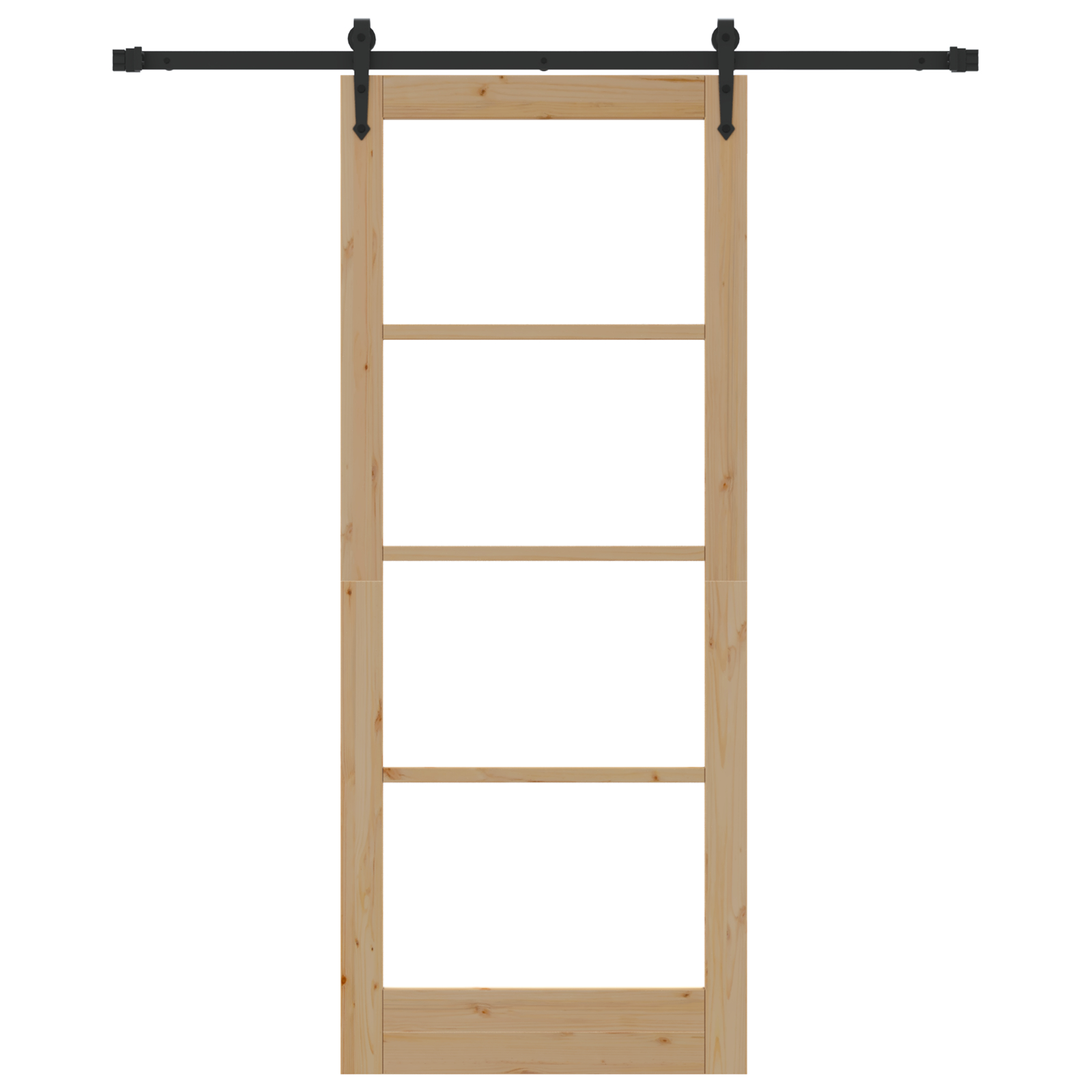 vidaXL Ușă glisantă Manual Maro 86 x 211 cm Lemn și metal