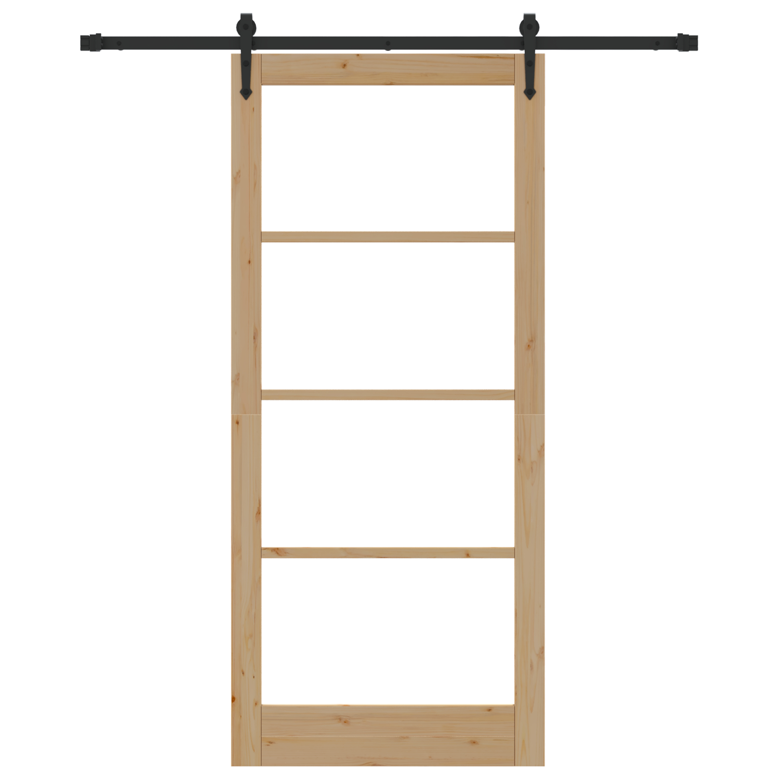 vidaXL Ușă glisantă Manual Maro 93 x 211 cm Lemn și metal