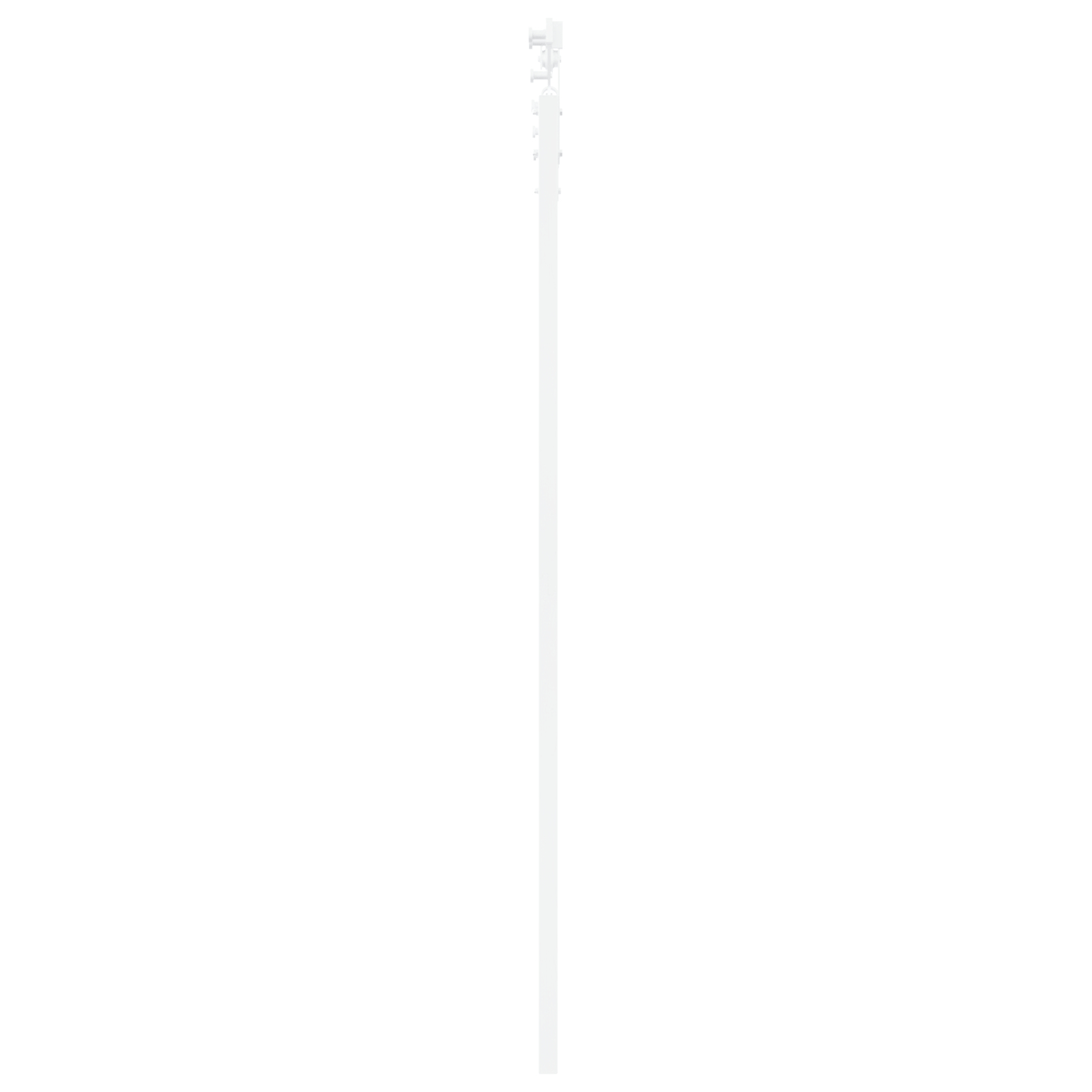 vidaXL Ușă glisantă Manual Alb 73.5 x 198.5 cm Lemn și metal vidaXL Ușă glisantă Manual Alb 73.5 x 198.5 cm Lemn și metal