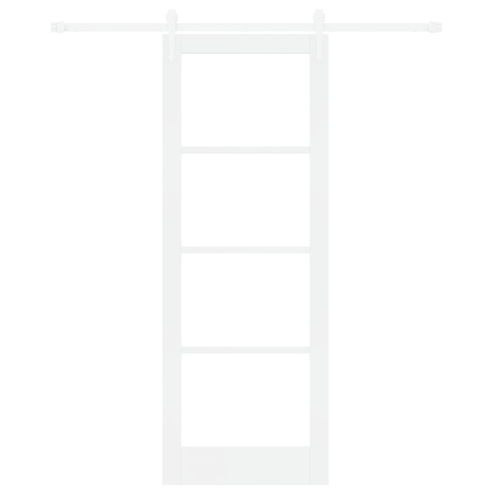 vidaXL Ușă glisantă Manual Alb 78 x 211 cm Lemn și metal vidaXL Ușă glisantă Manual Alb 78 x 211 cm Lemn și metal