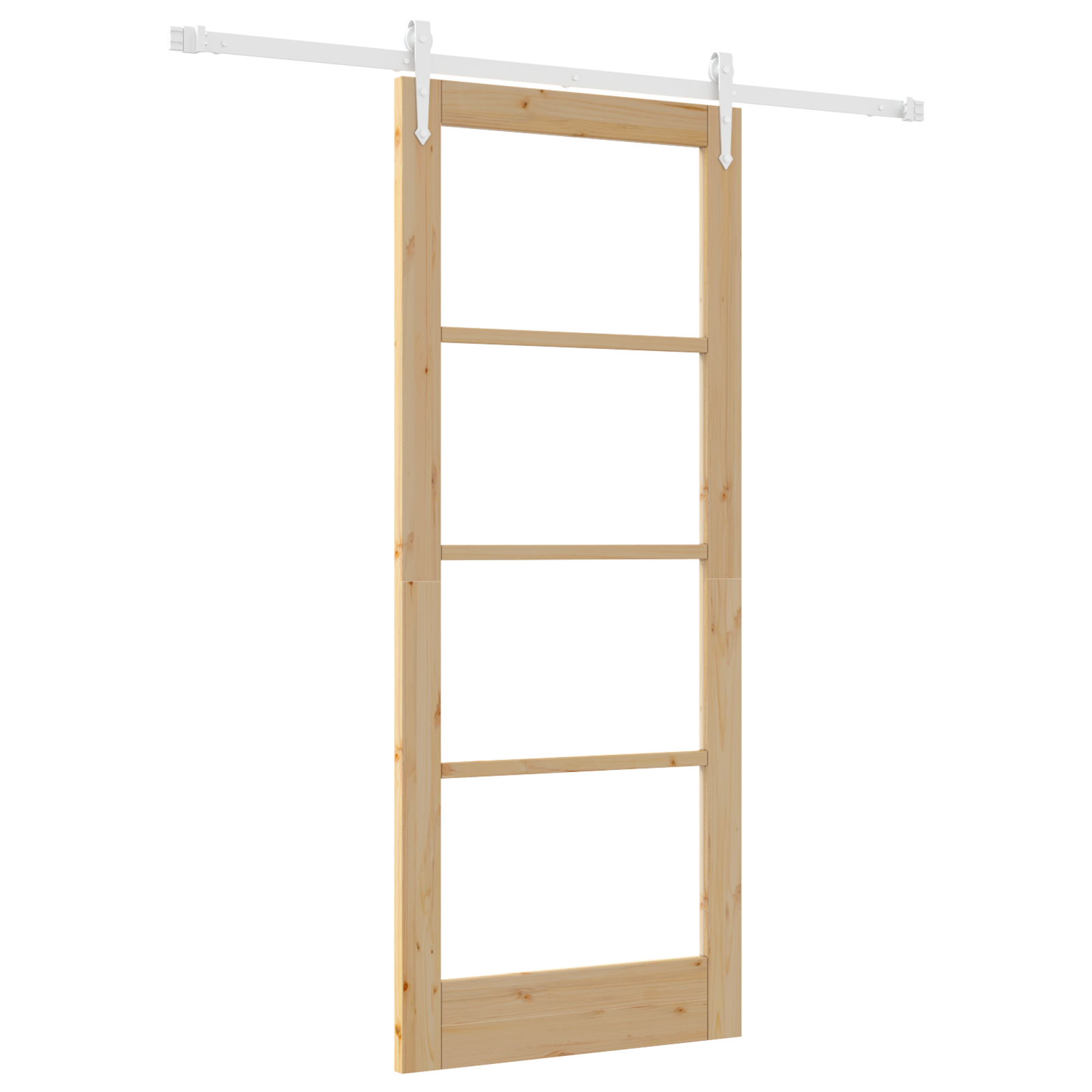 vidaXL Ușă glisantă Manual Maro 83 x 202 cm Lemn și metal vidaXL Ușă glisantă Manual Maro 83 x 202 cm Lemn și metal