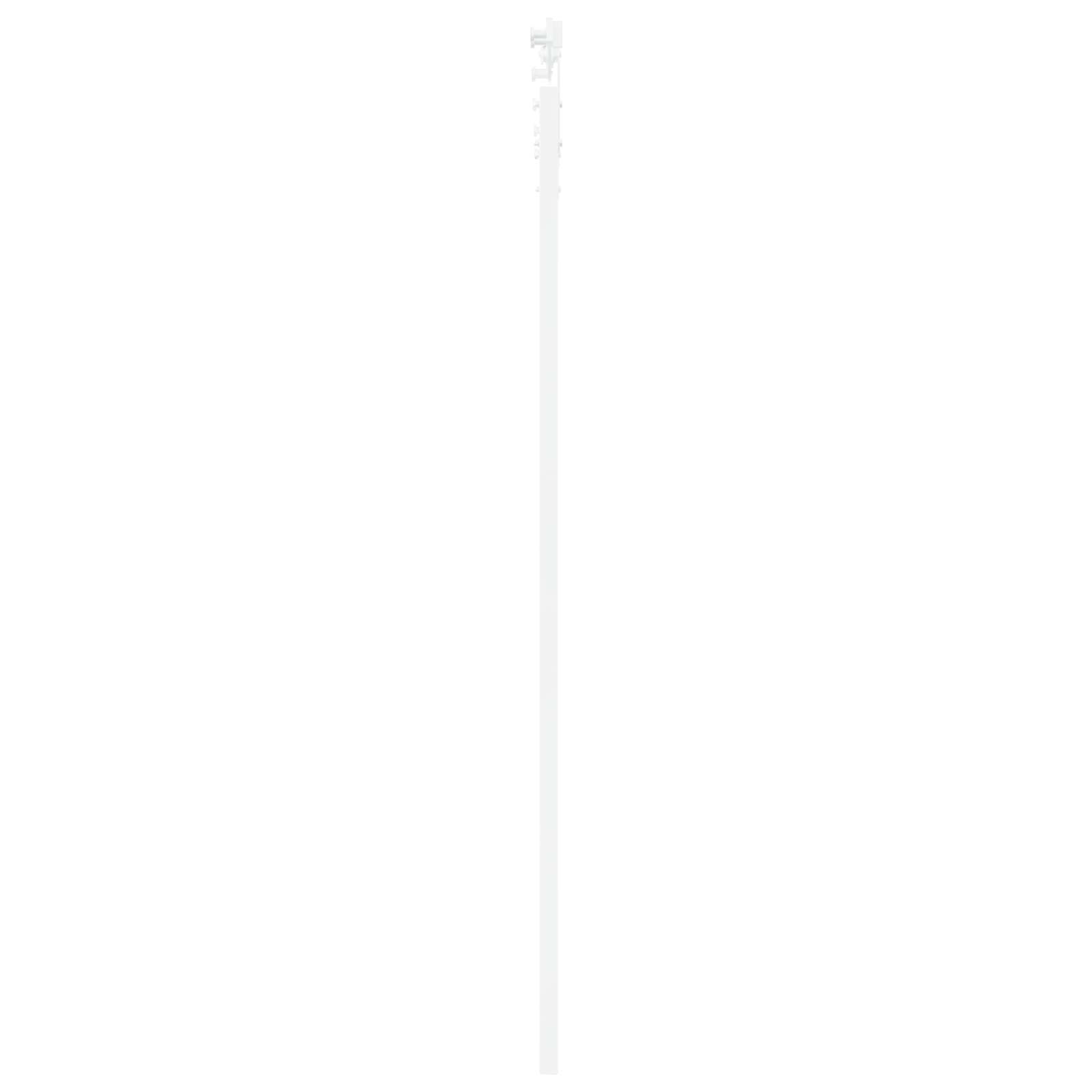 vidaXL Ușă glisantă Manual Alb 86 x 211 cm Lemn și metal vidaXL Ușă glisantă Manual Alb 86 x 211 cm Lemn și metal