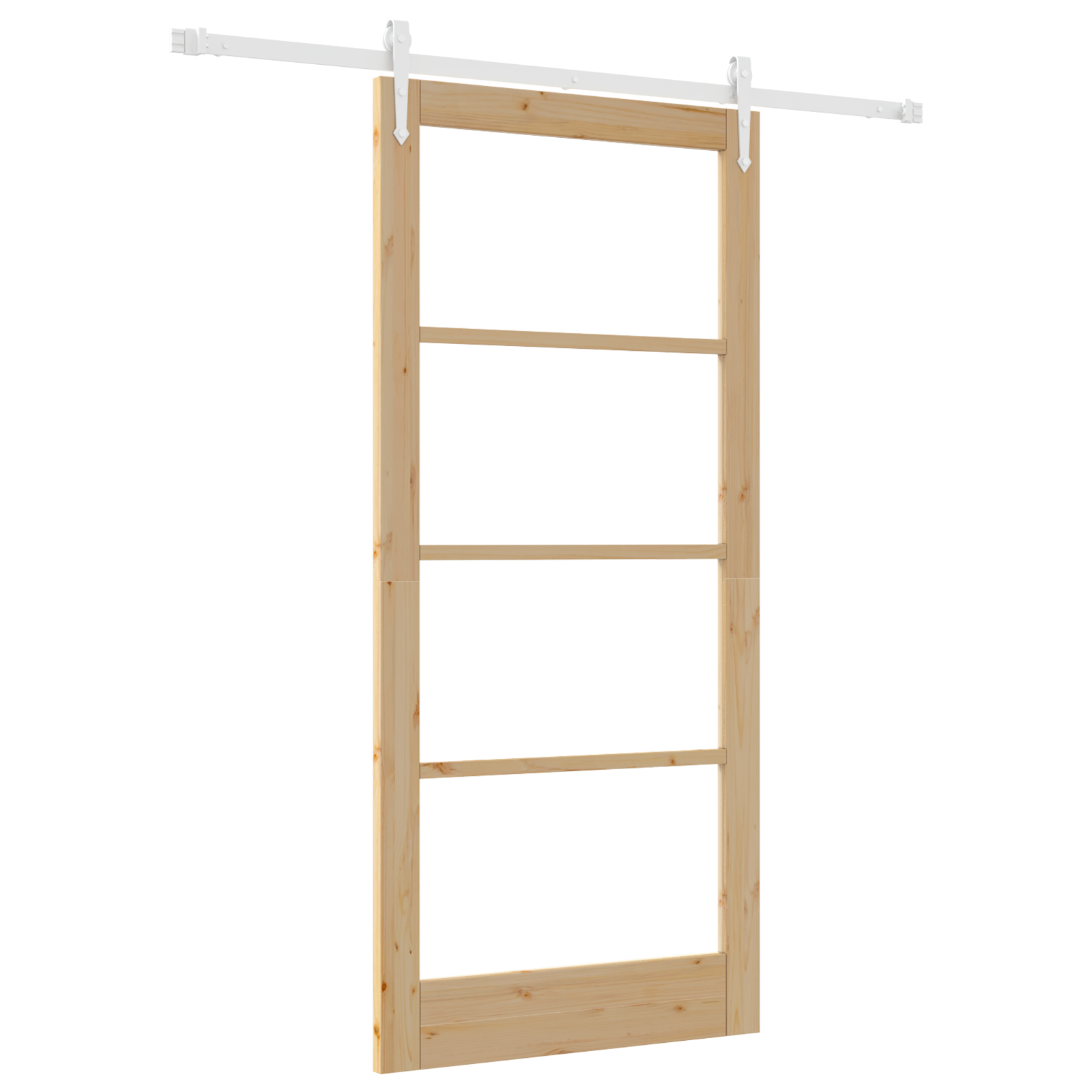 vidaXL Ușă glisantă Manual Maro 93 x 202 cm Lemn și metal vidaXL Ușă glisantă Manual Maro 93 x 202 cm Lemn și metal