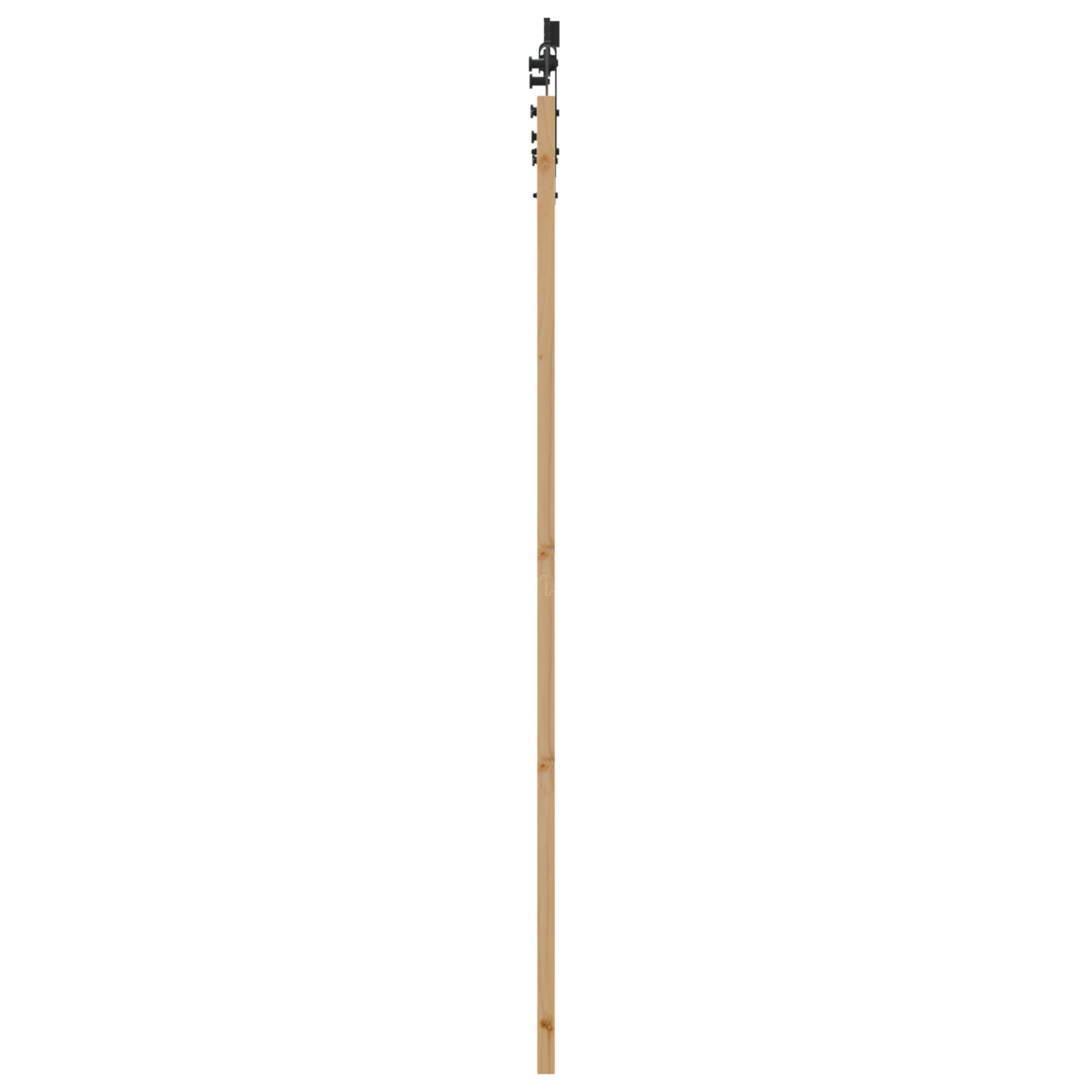 Set de ușă glisantă vidaXL cu fierărie 83x211 cm Lemn masiv Pin Set de ușă glisantă vidaXL cu fierărie 83x211 cm Lemn masiv Pin