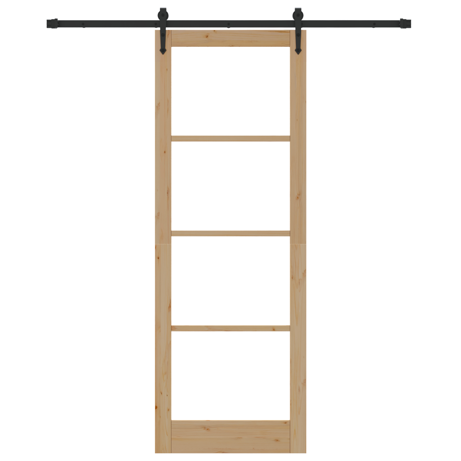 Set Ușă Glisantă vidaXL cu Set de Feronerie 83x232 cm Lemn Masiv de Pin Set Ușă Glisantă vidaXL cu Set de Feronerie 83x232 cm Lemn Masiv de Pin