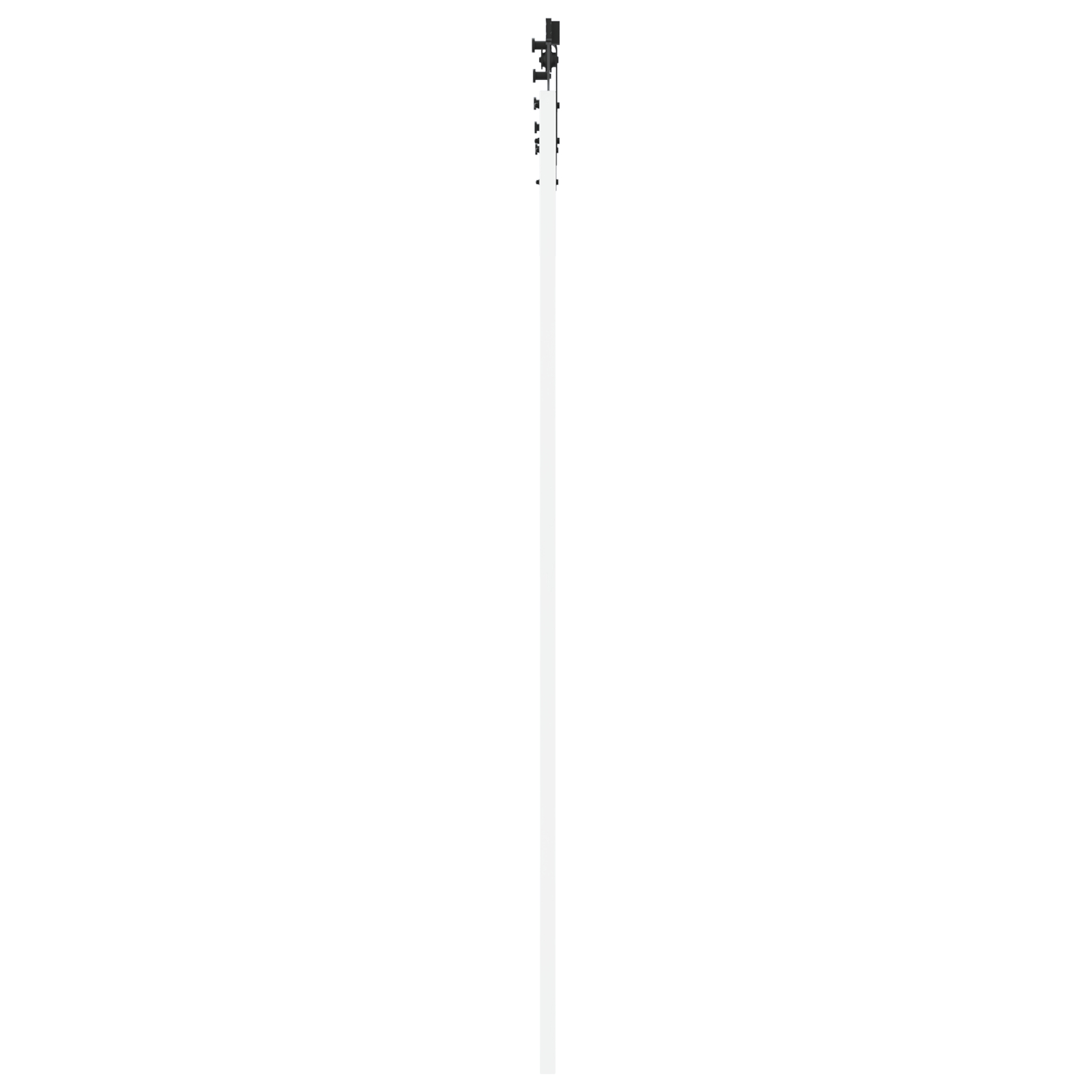 Set Ușă Glisantă vidaXL cu Accesorii Alb 83x232 cm Lemn Solid de Pin Set Ușă Glisantă vidaXL cu Accesorii Alb 83x232 cm Lemn Solid de Pin