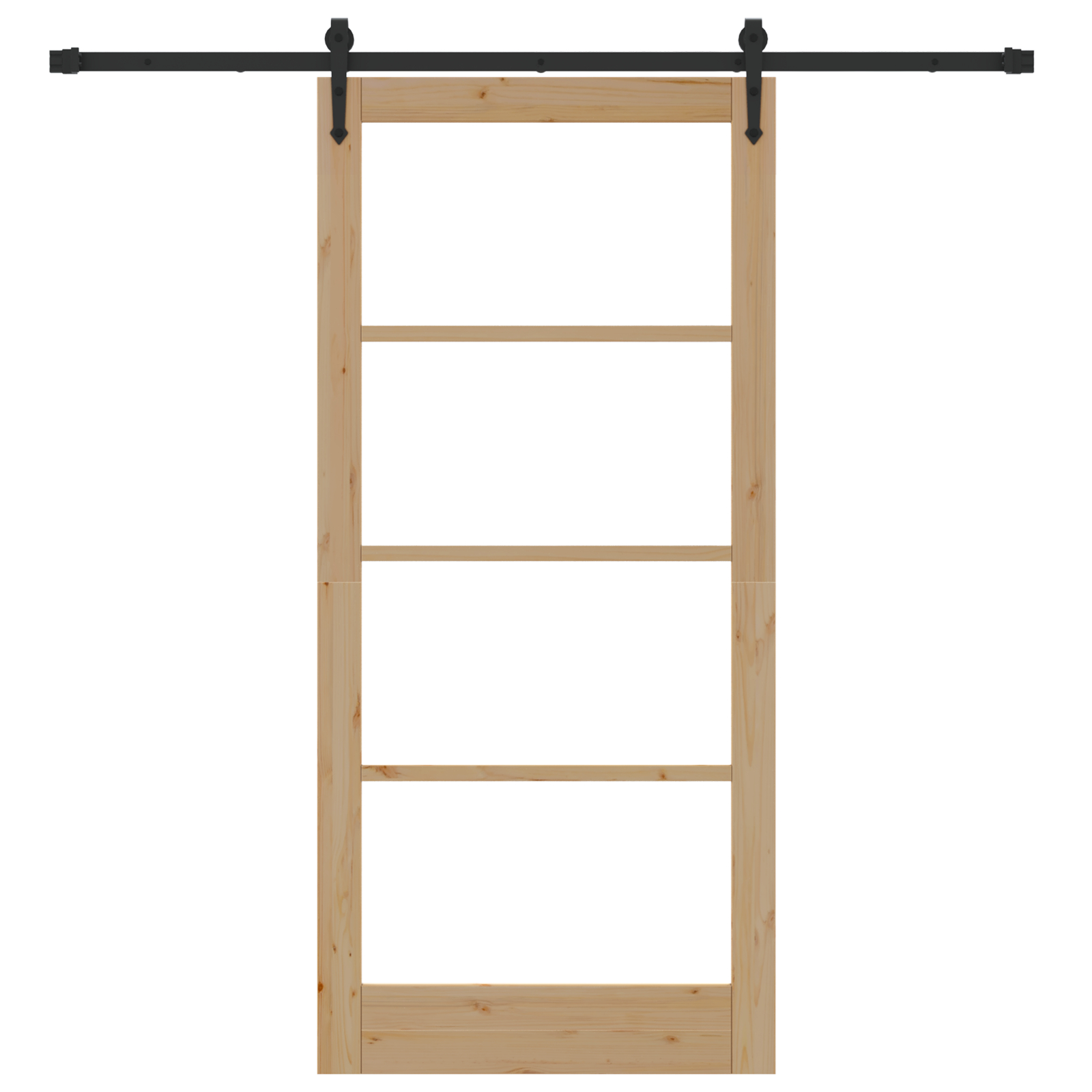 Set Ușă Glisantă vidaXL cu Hardware 93x202 cm Lemn Masiv de Pin Set Ușă Glisantă vidaXL cu Hardware 93x202 cm Lemn Masiv de Pin