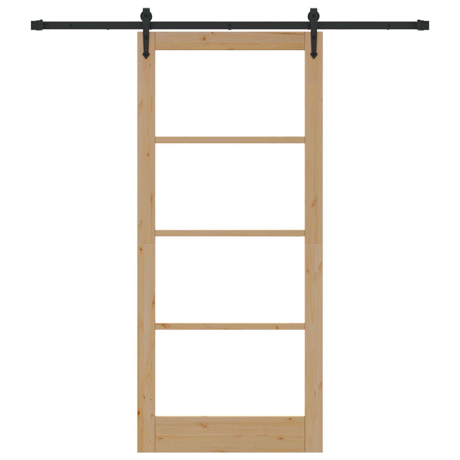 vidaXL Ușă glisantă Manual Maro 93 x 211 cm Lemn și metal