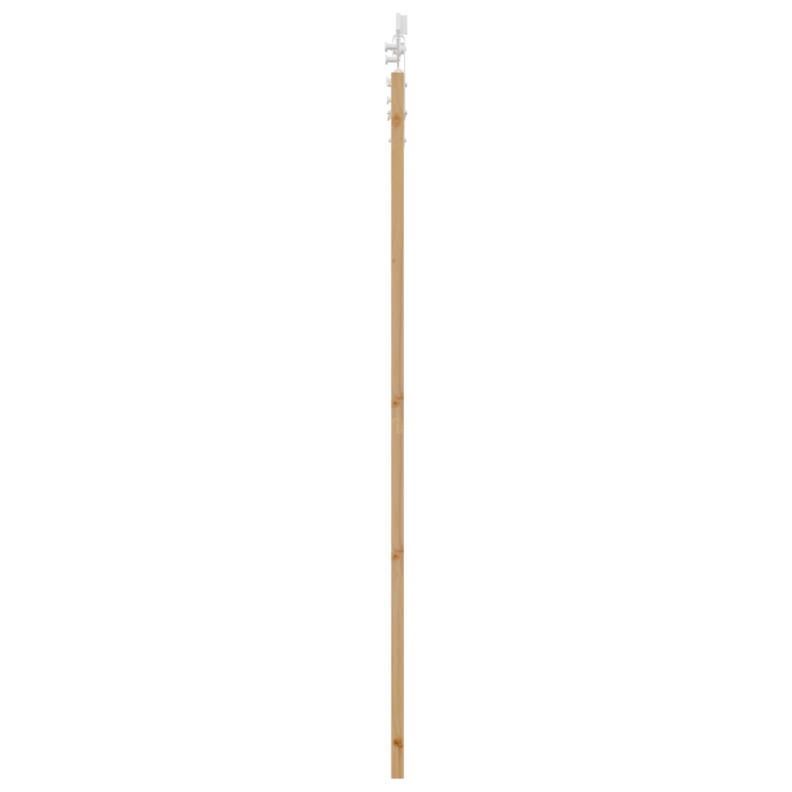 Set ușă glisantă vidaXL cu set de accesorii 73.5x211 cm Lemn masiv de pin