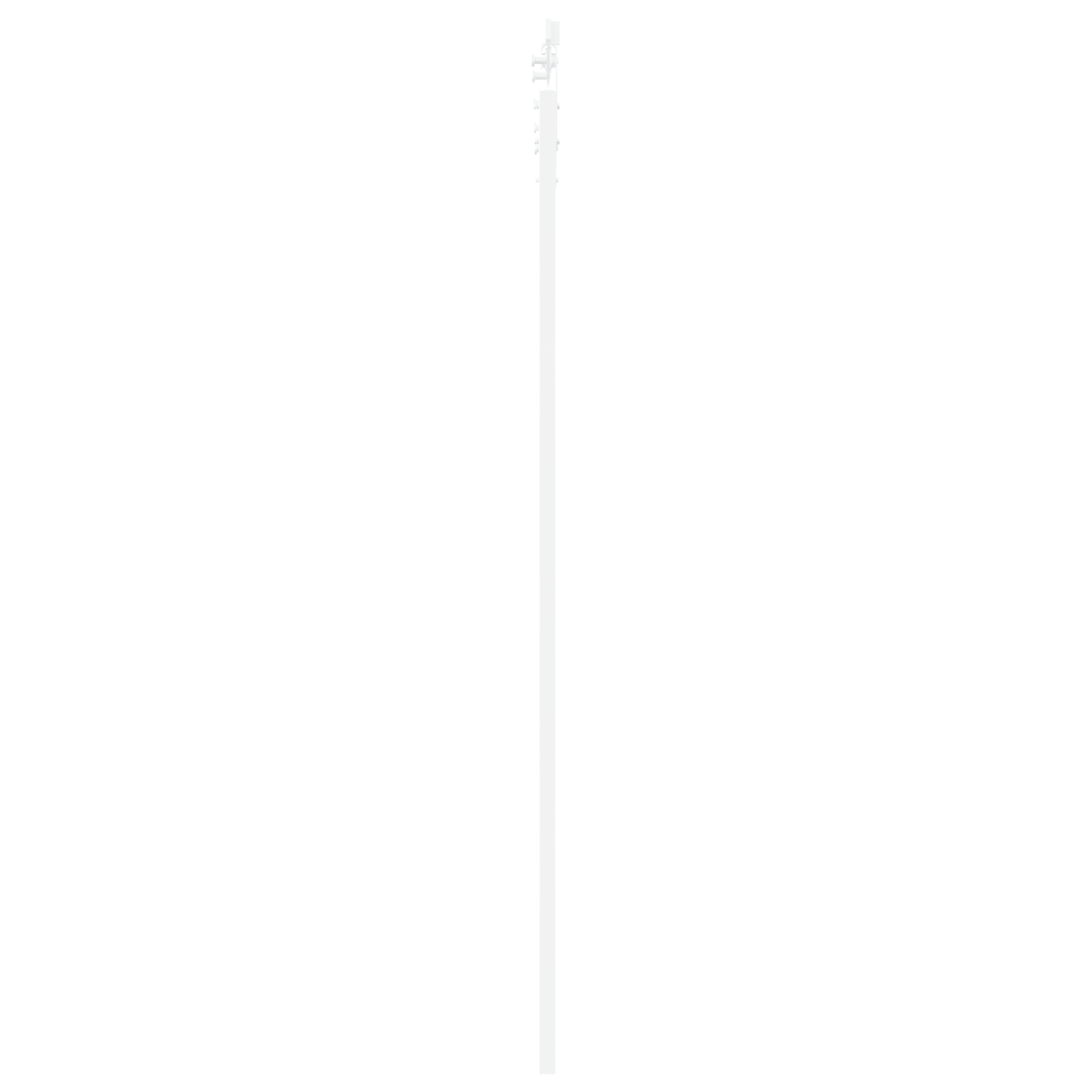 vidaXL Ușă glisantă Manual Alb 78 x 232 cm Lemn și metal vidaXL Ușă glisantă Manual Alb 78 x 232 cm Lemn și metal
