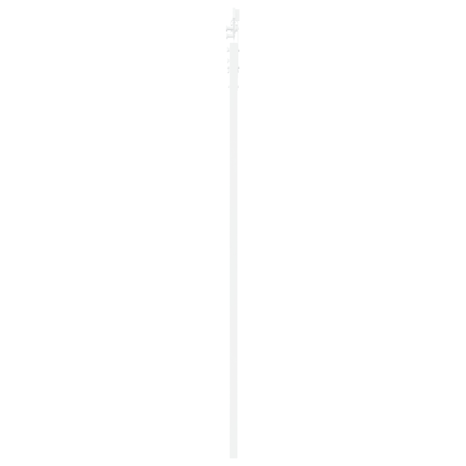 vidaXL Ușă glisantă Manual Alb 83 x 202 cm Lemn și metal vidaXL Ușă glisantă Manual Alb 83 x 202 cm Lemn și metal