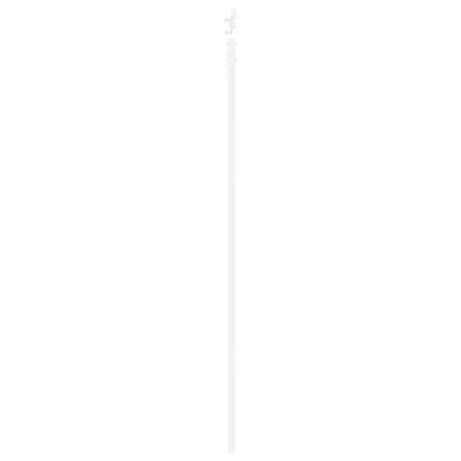 vidaXL Ușă glisantă Manual Alb 83 x 232 cm Lemn și metal vidaXL Ușă glisantă Manual Alb 83 x 232 cm Lemn și metal