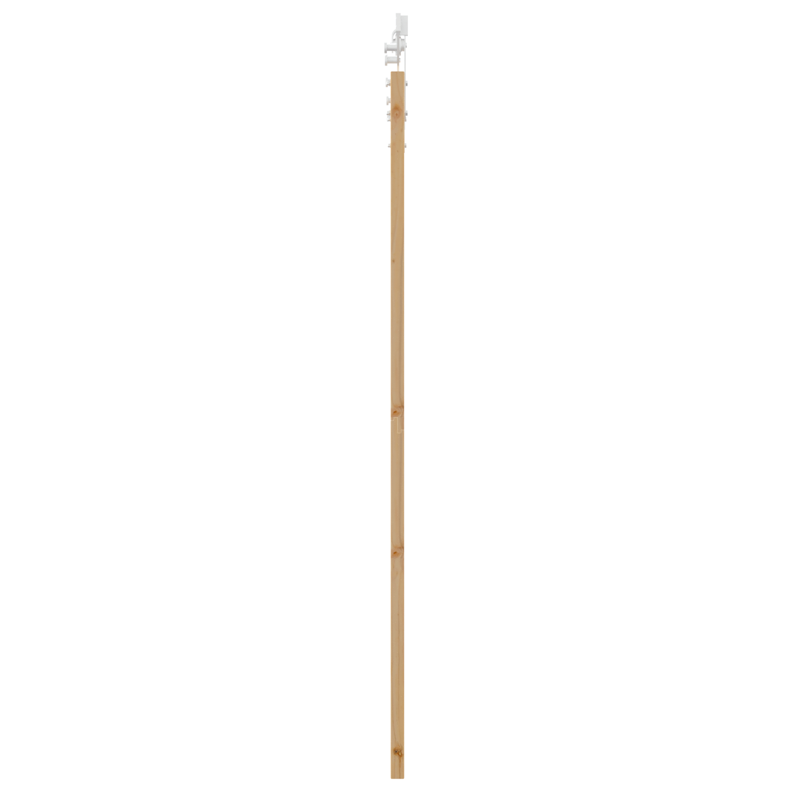 Set ușă glisantă vidaXL cu hardware 86x198.5 cm Lemn masiv din pin