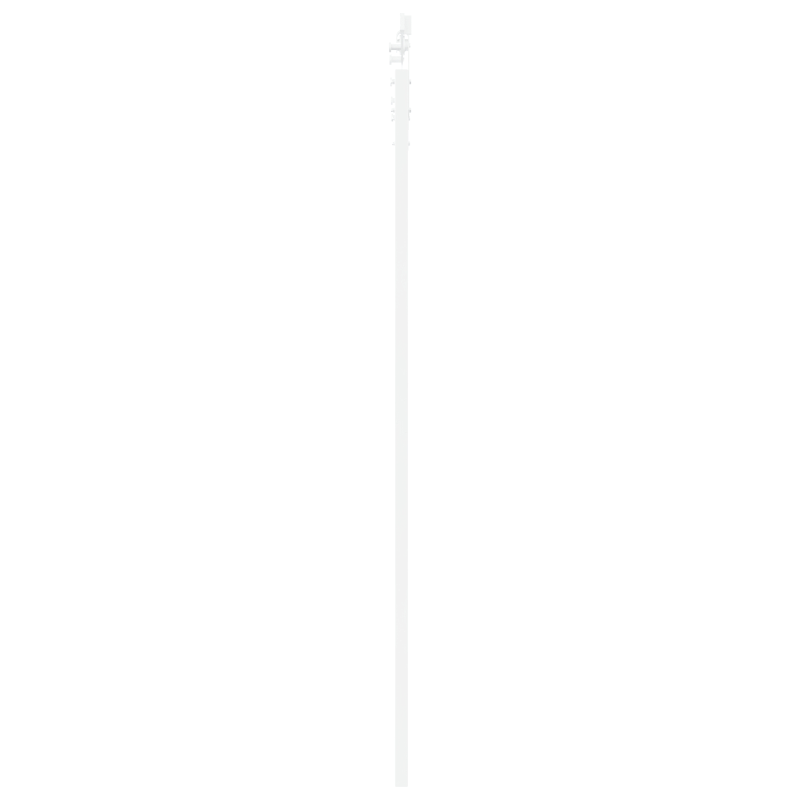 vidaXL Ușă glisantă Manual Alb 86 x 211 cm Lemn și metal vidaXL Ușă glisantă Manual Alb 86 x 211 cm Lemn și metal