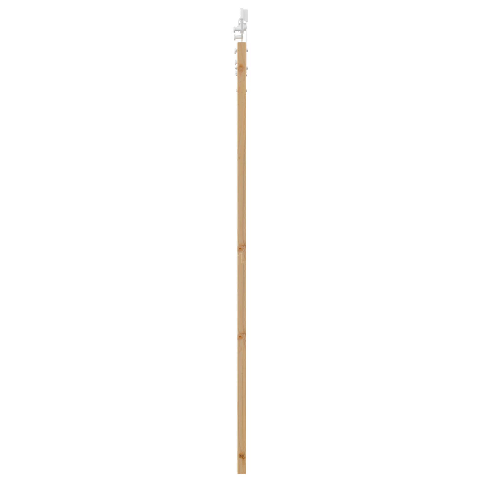 vidaXL Ușă glisantă Manual Maro 93 x 202 cm Lemn și metal