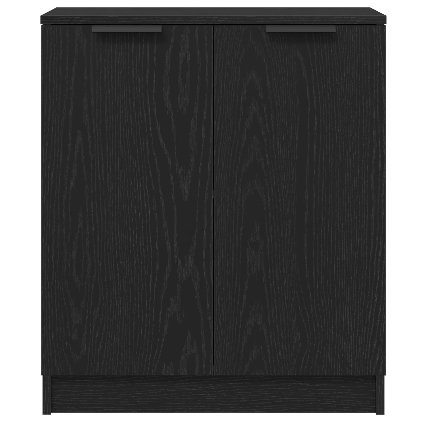 vidaXL Bufet 3 pcs Stejar Negru 180 x 30 x 70 cm Lemn compozit