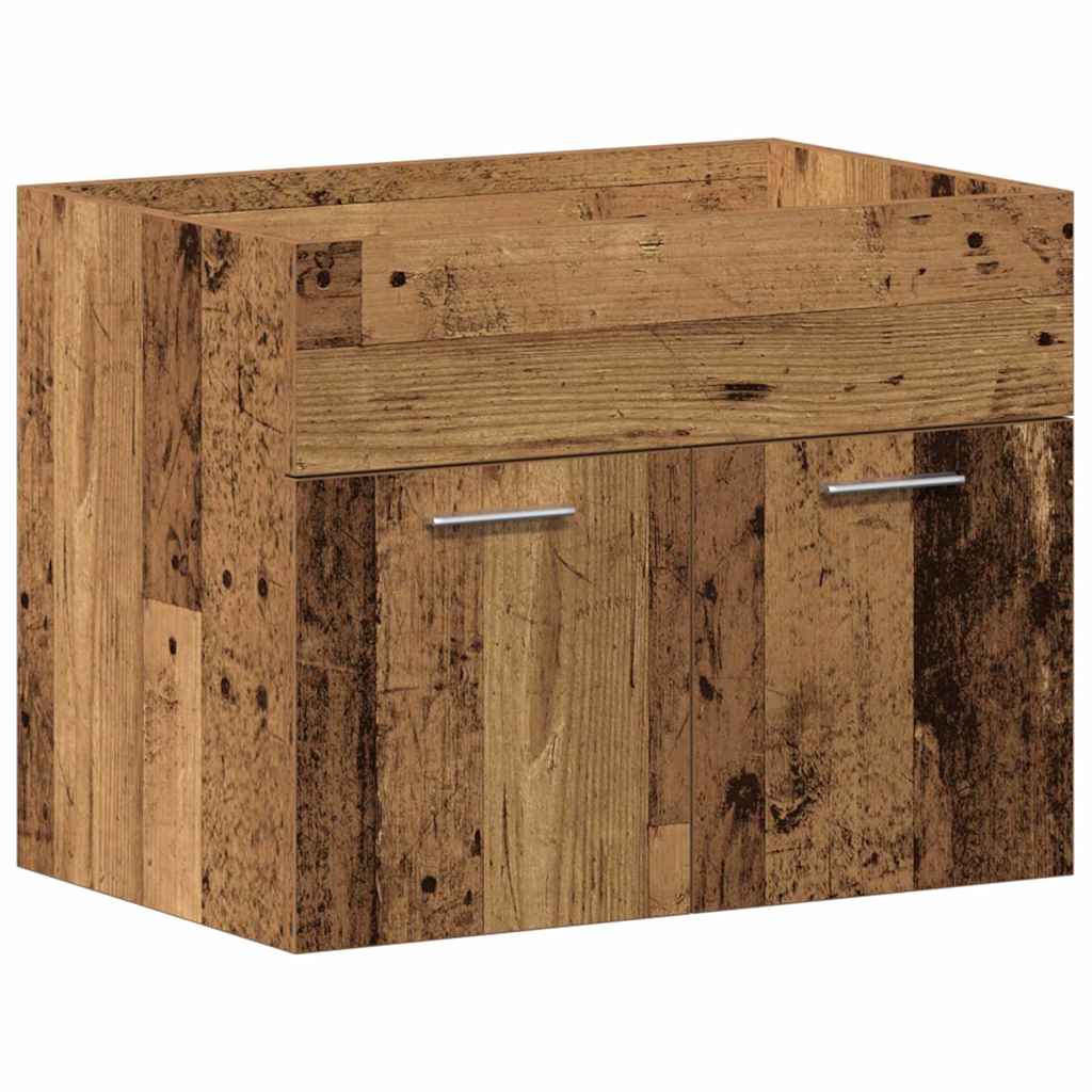 vidaXL Seturi Altele Maro, Alb 60 x 38.5 x 46 cm Lemn masiv, Ceramica
